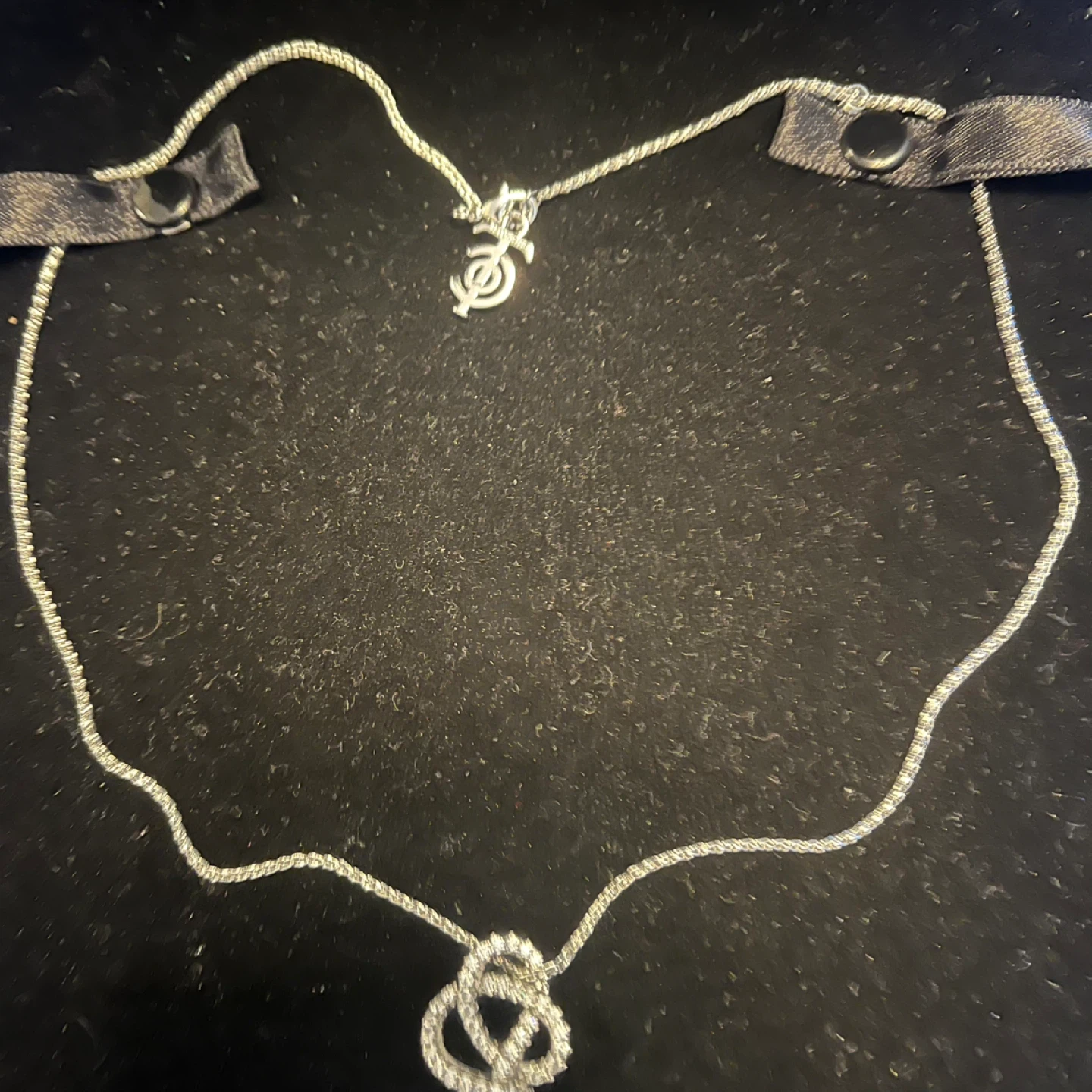 New silver key necklace - photo 3