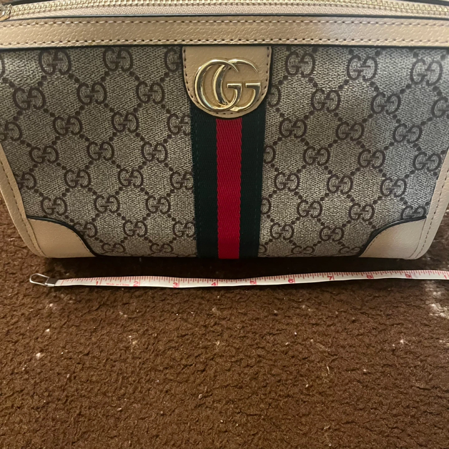 New beige/brown crossbody