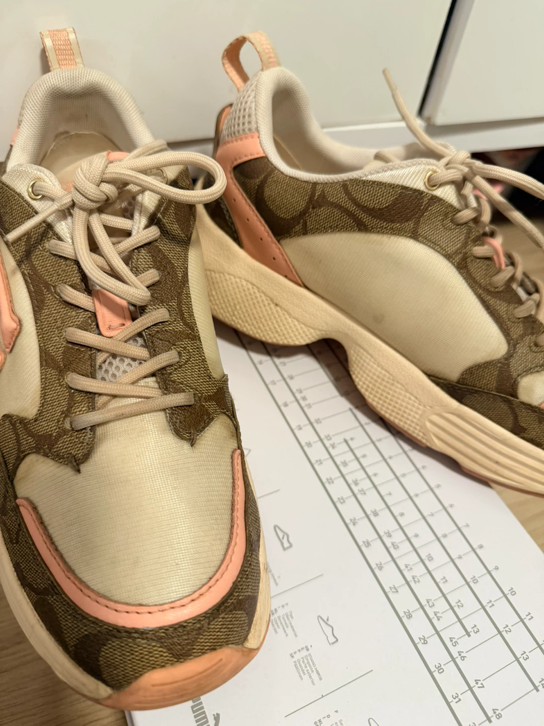 Coach logo chunky shoes 7.5 - photo 5