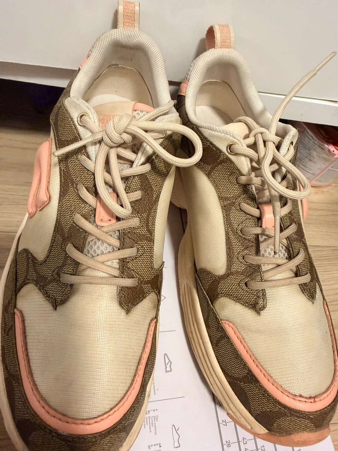 Coach logo chunky shoes 7.5 - photo 4