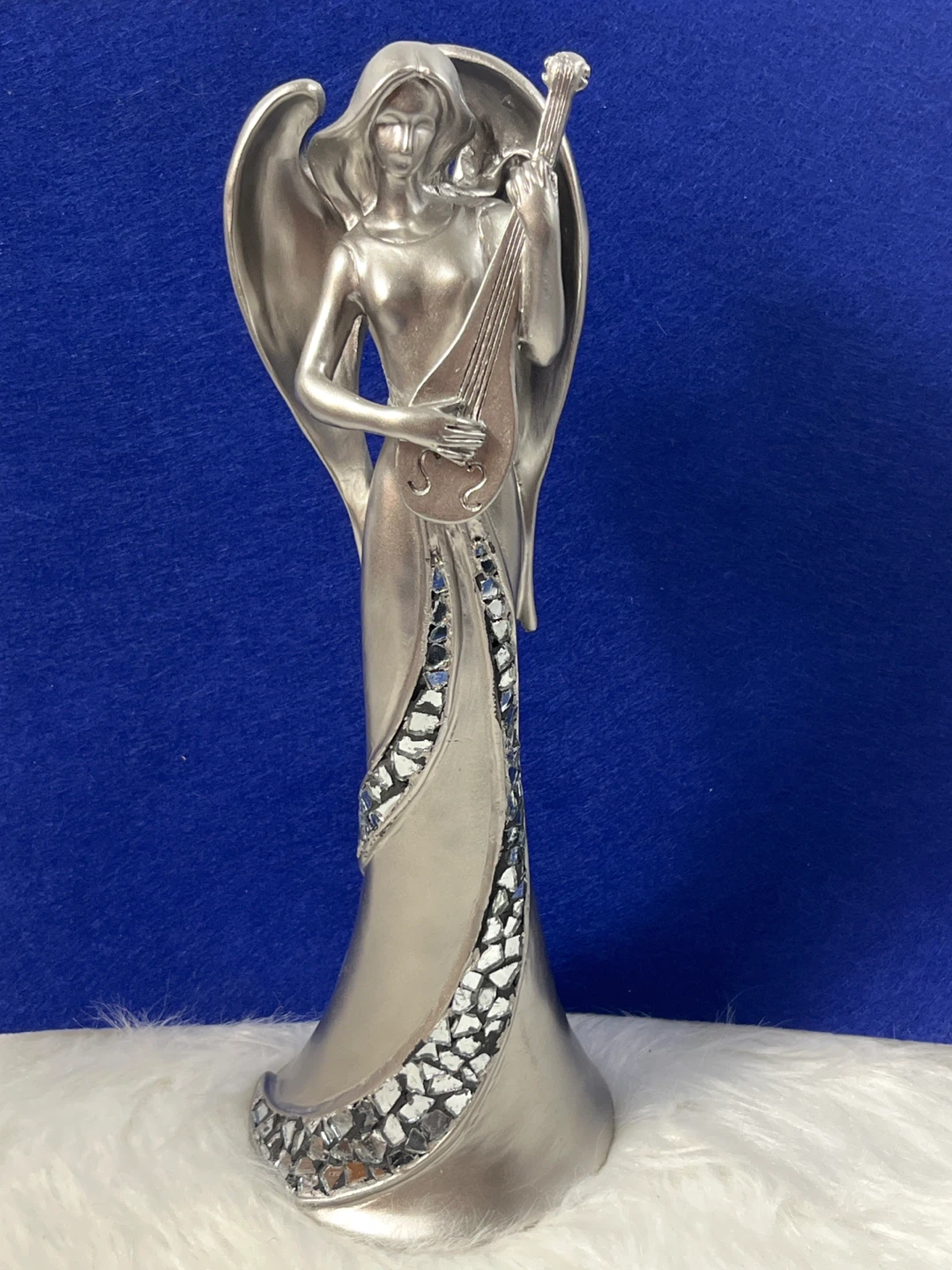 Stunning 12” Silver Angel Figurine - Pier 1 Decor