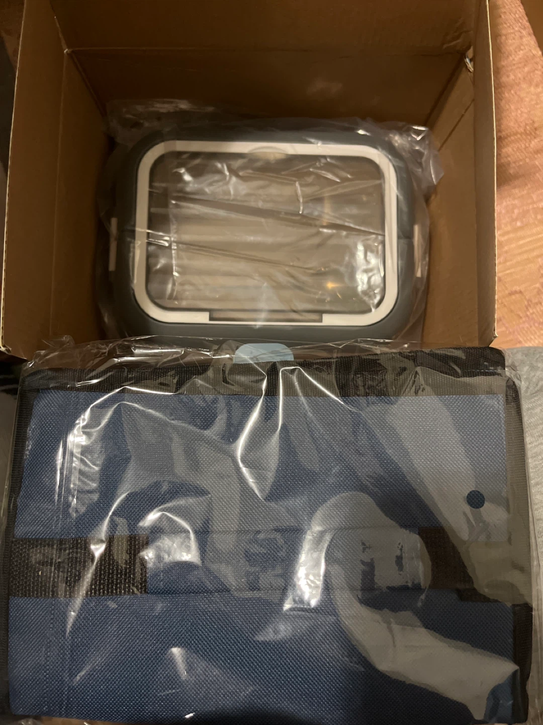 White Cordless Electric Lunch Box