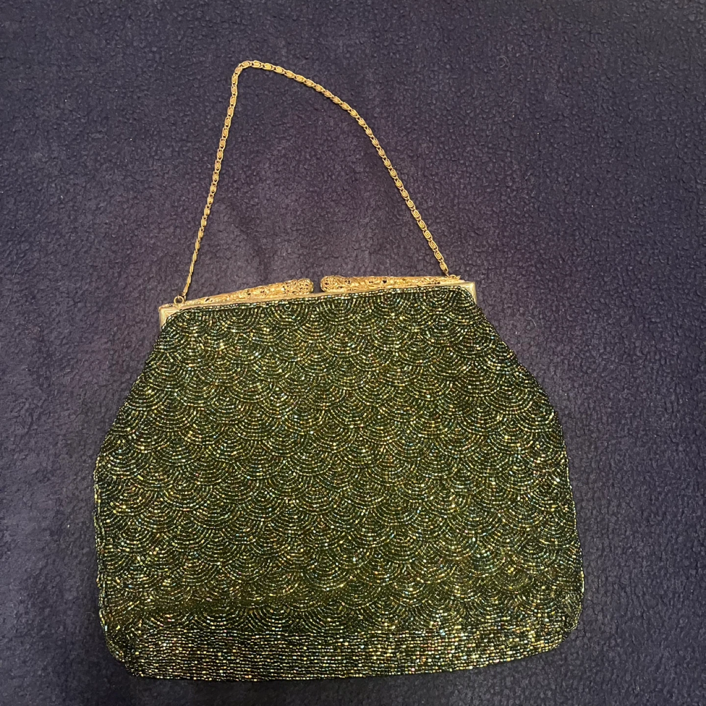 Vintage Beaded Evening Bag