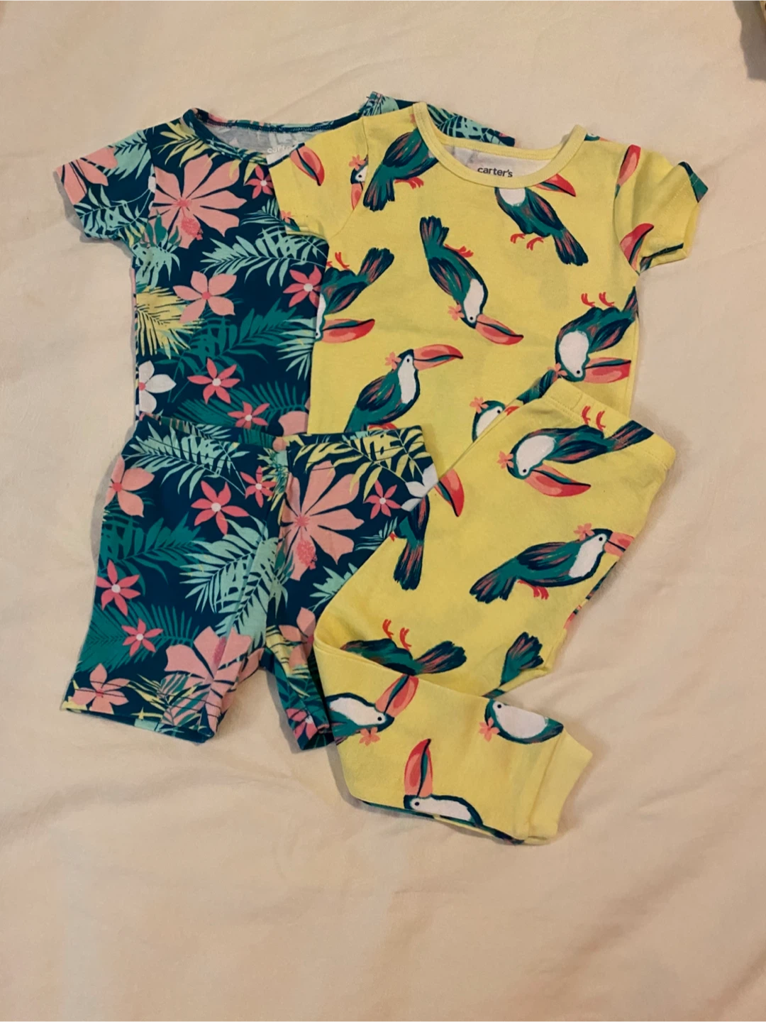 Carter's Baby Toucan & Tropical Print Sleepers (2-Piece Set)