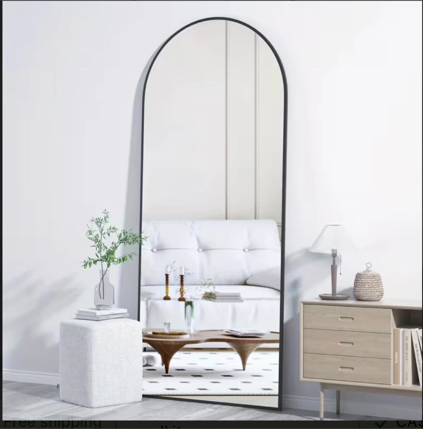 64”& 21” full body mirror