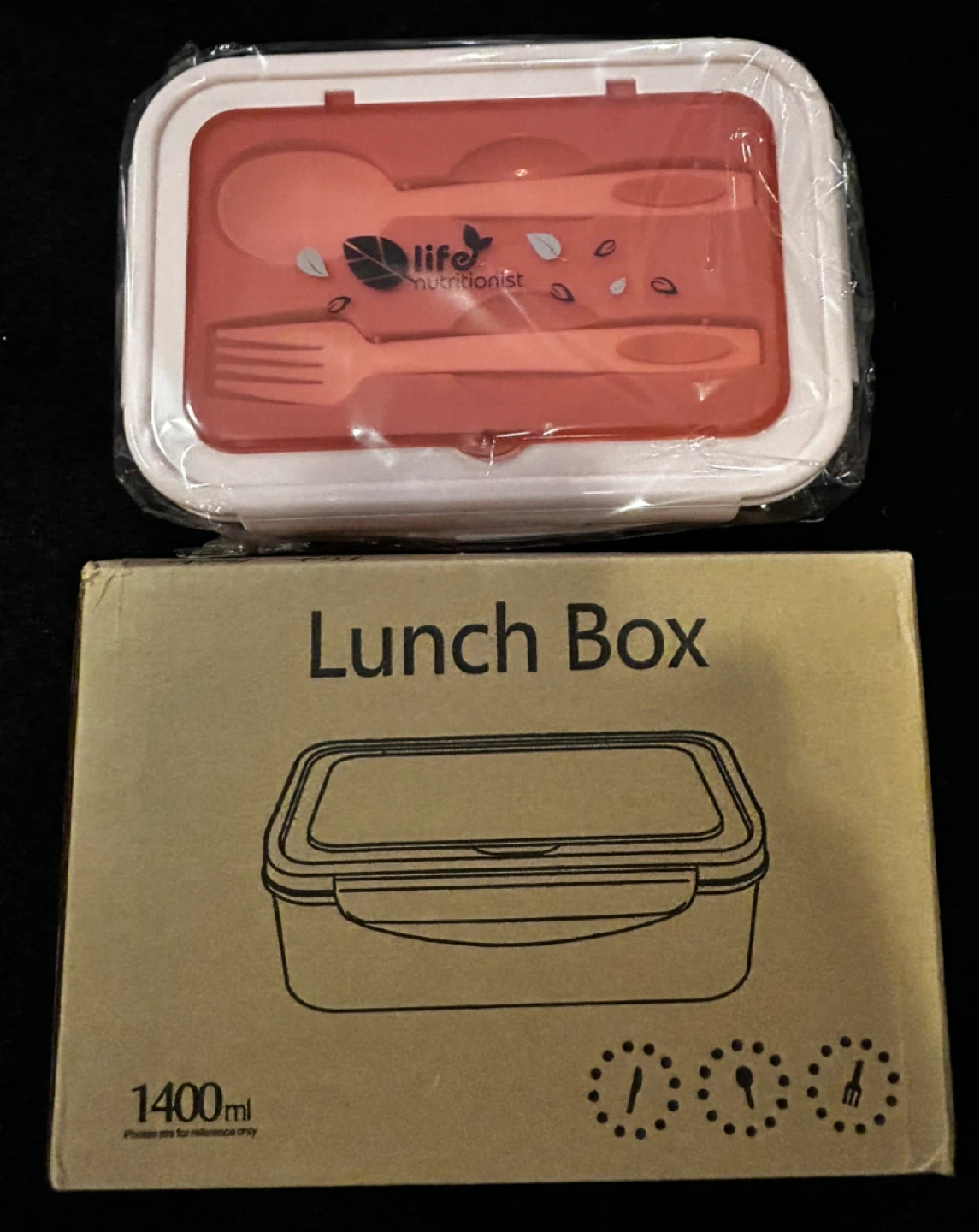 (Brand New) 3 Compartment Bento Lunch Box
