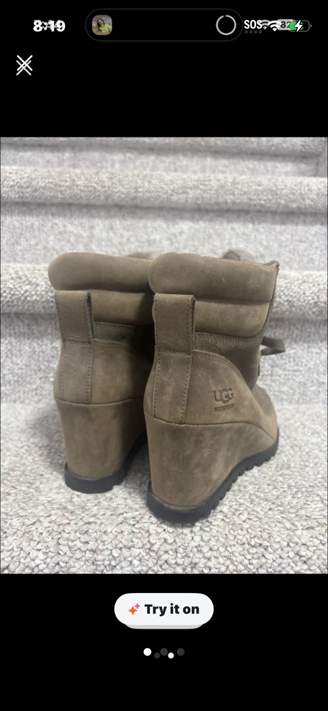 UGG Waterproof Wedge Boots