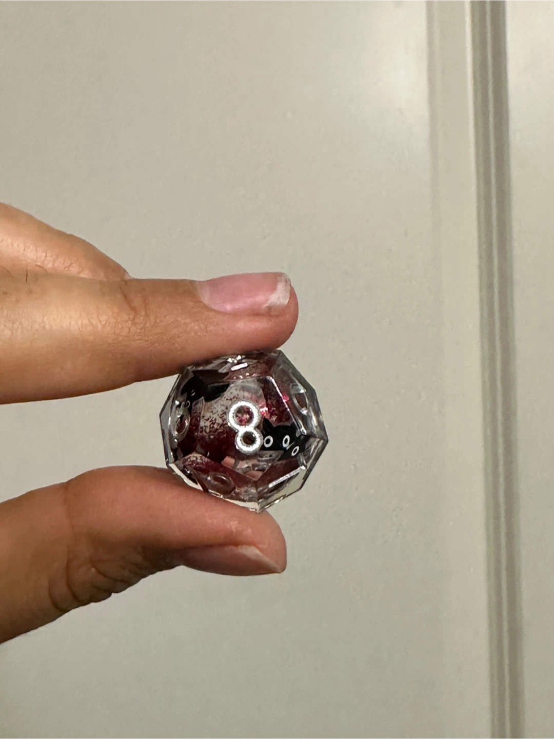 🆕 Liquid Core Dice Set x7 - Red - photo 5