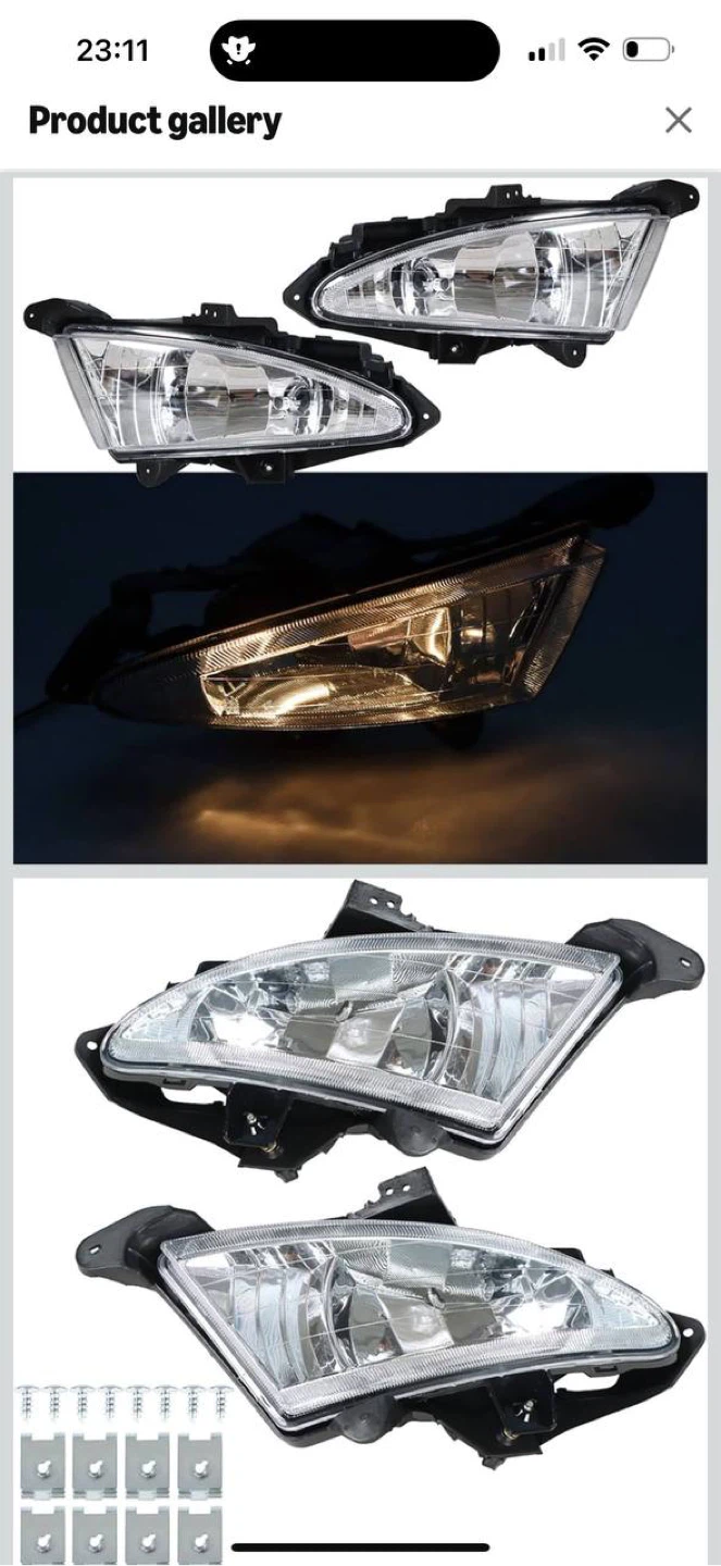 Hyundai Elantra Fog Lights 2007–2010 – New Set 💡 - photo 3