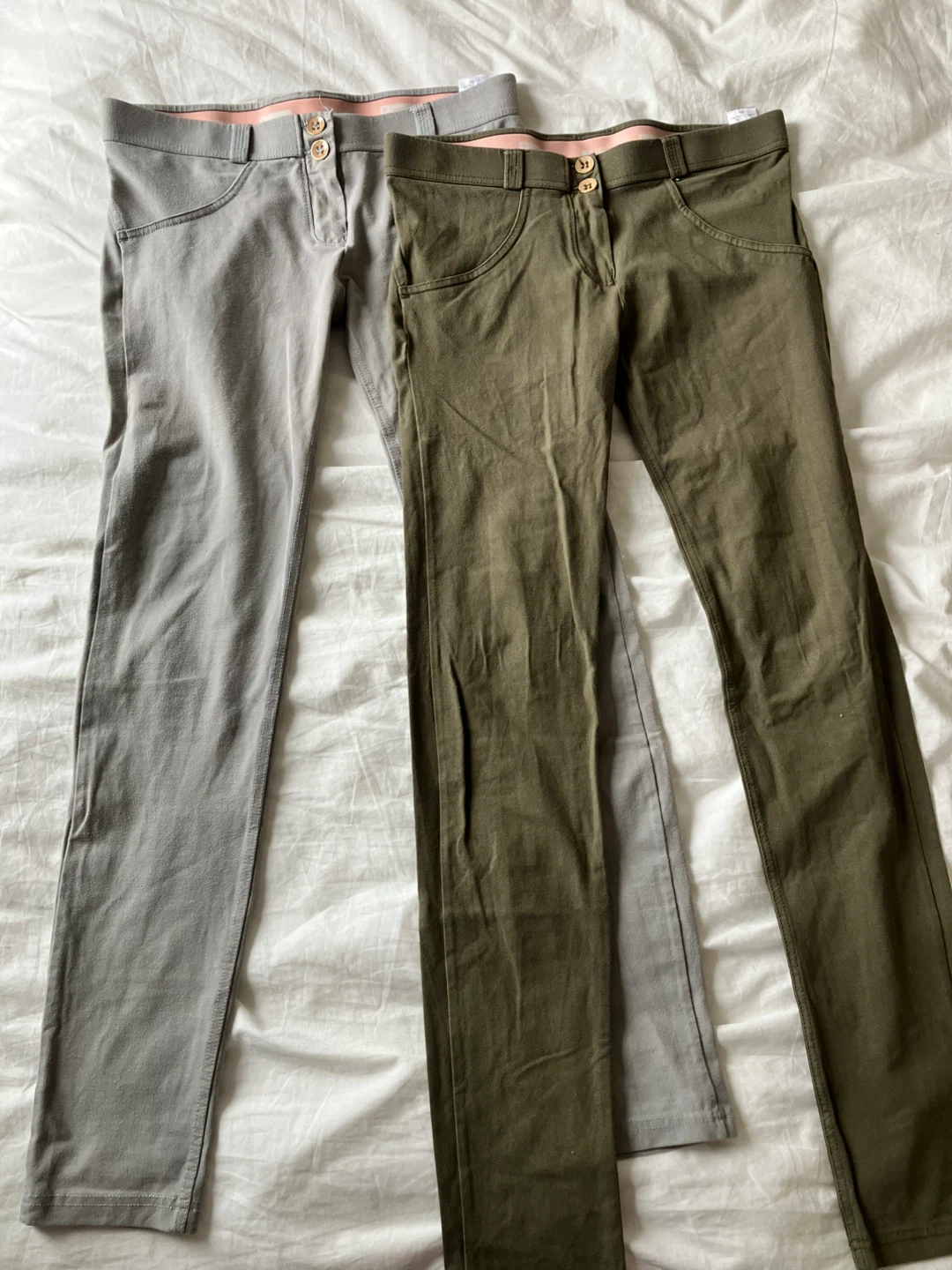 Freddy WR.UP Pants - Grey & Olive Green