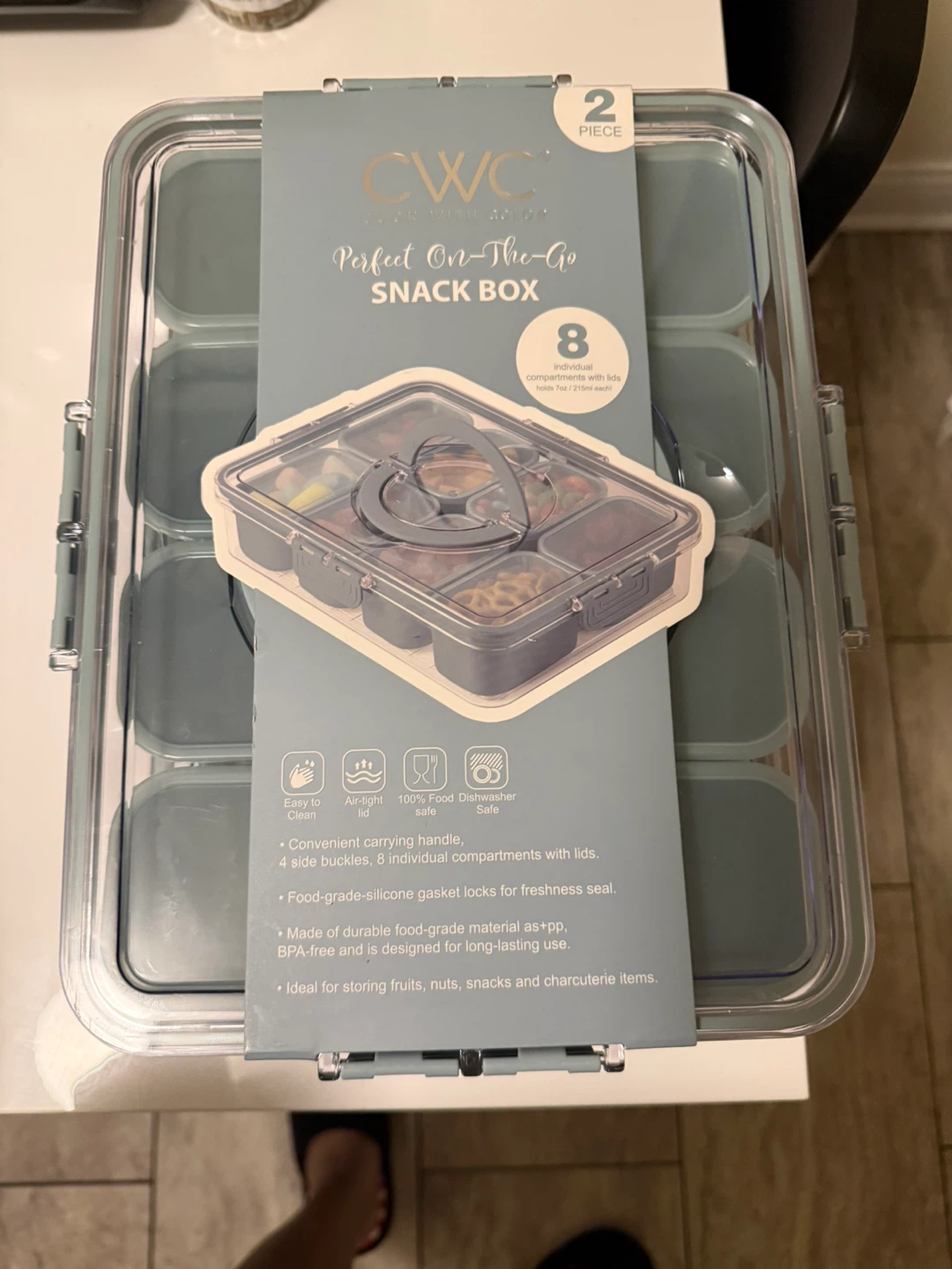 CWC Perfect On-The-Go Snack Box - 2 Piece Set