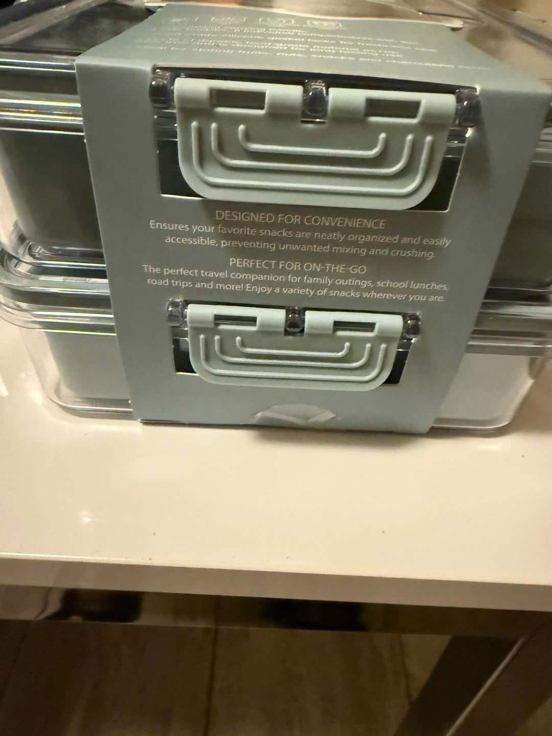 CWC Perfect On-The-Go Snack Box - 2 Piece Set - photo 2