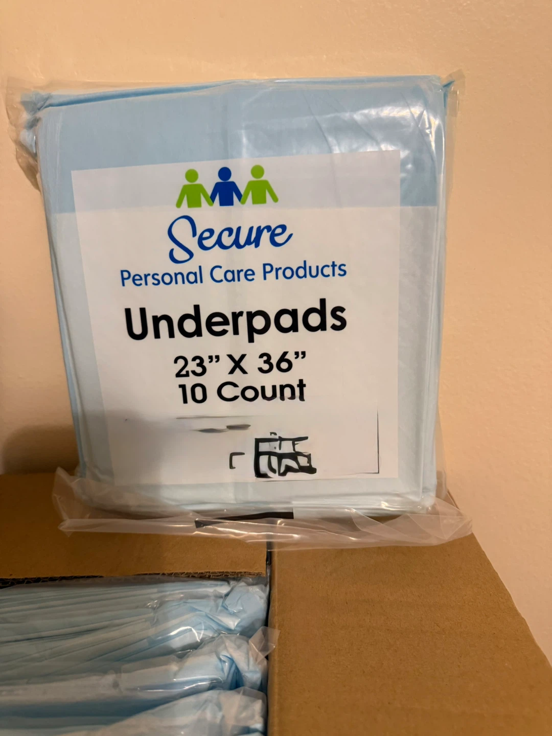 Secure Underpads - 23" X 36" - 10 Count