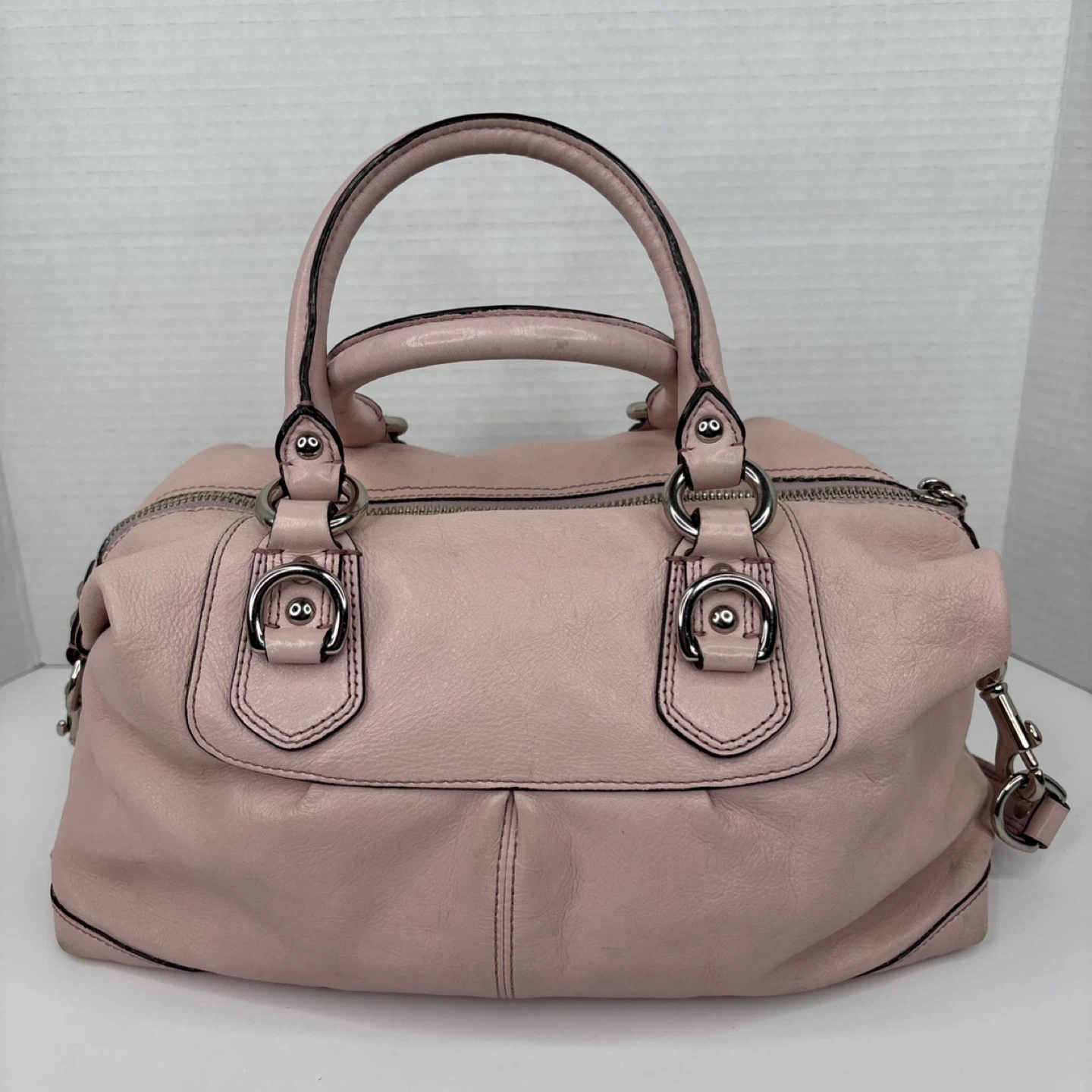 Coach Madison Sabrina Pink Leather Tote Bag Purse - photo 2