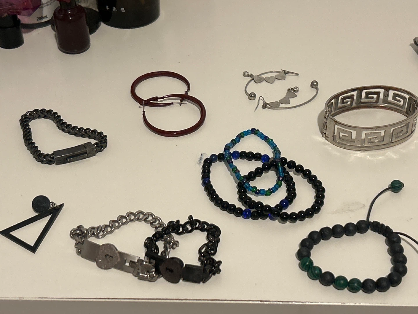 Assorted Bracelets and Earrings