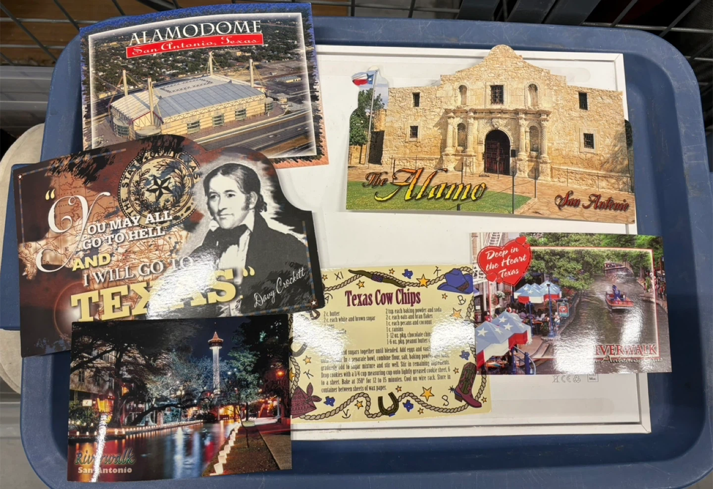 Vintage Texas Postcard & Souvenir Bundle (San Antonio)