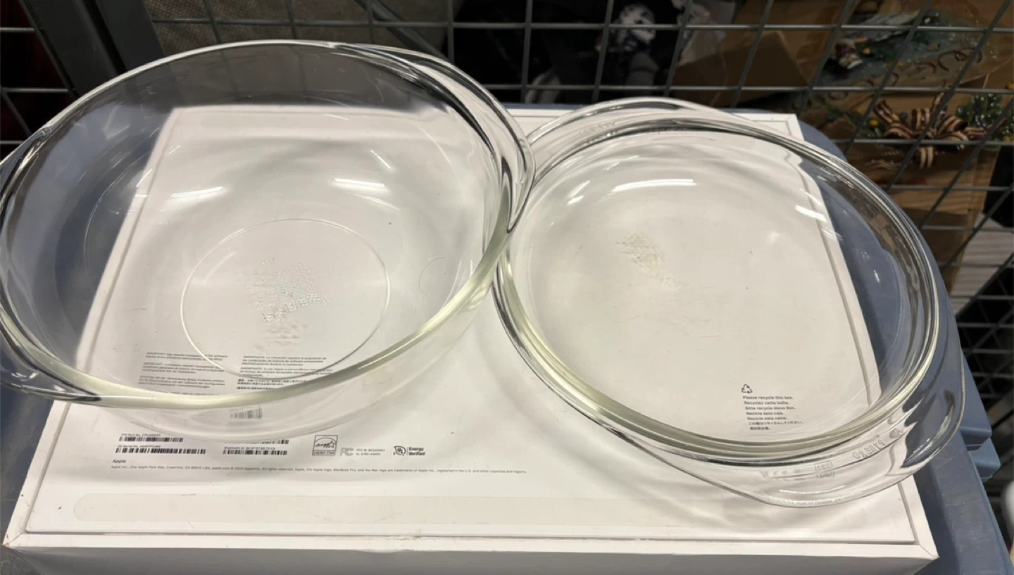 Pyrex Glass Baking Dishes – Set of 3 - photo 2