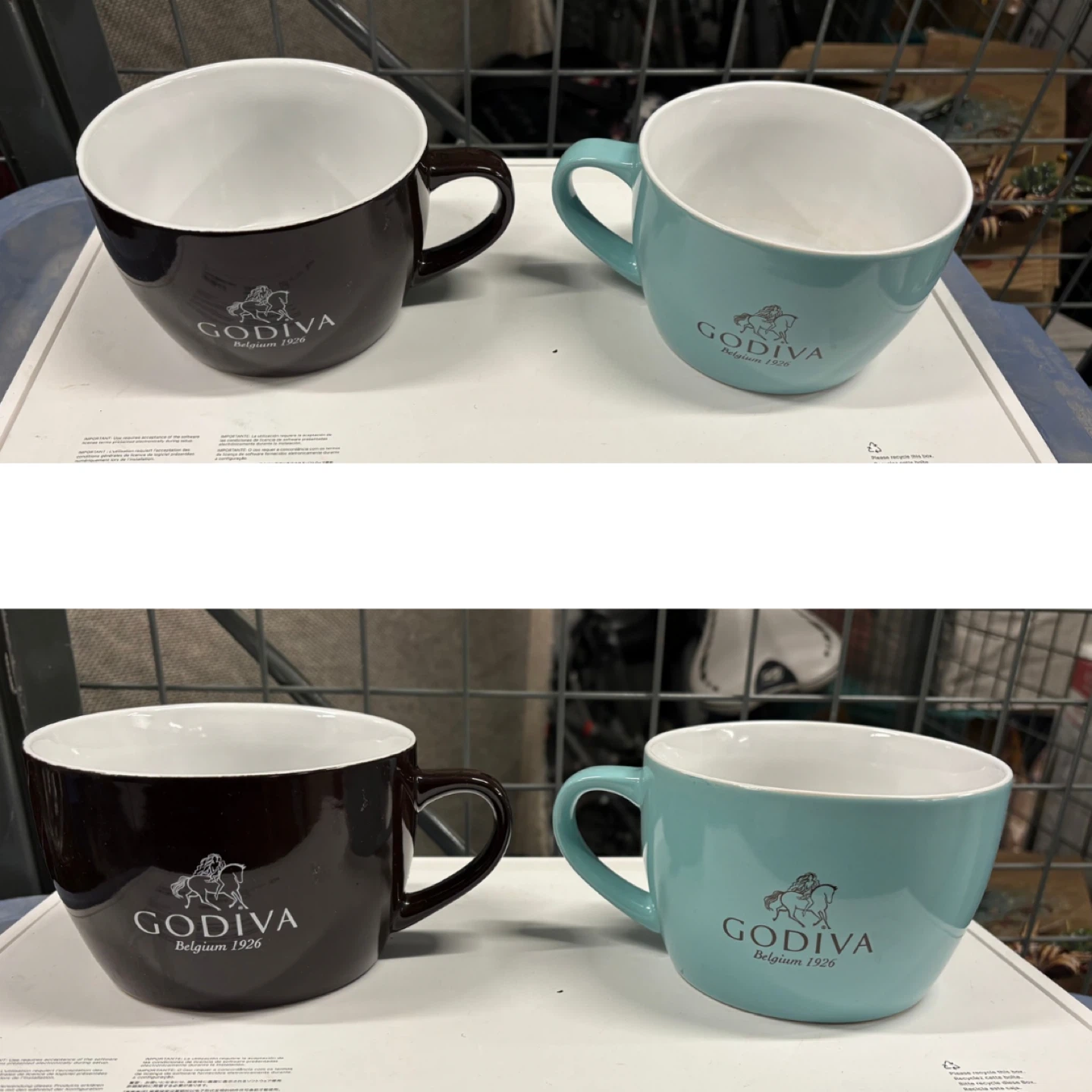 Godiva Ceramic Coffee Mugs – Set of 2 - photo 2