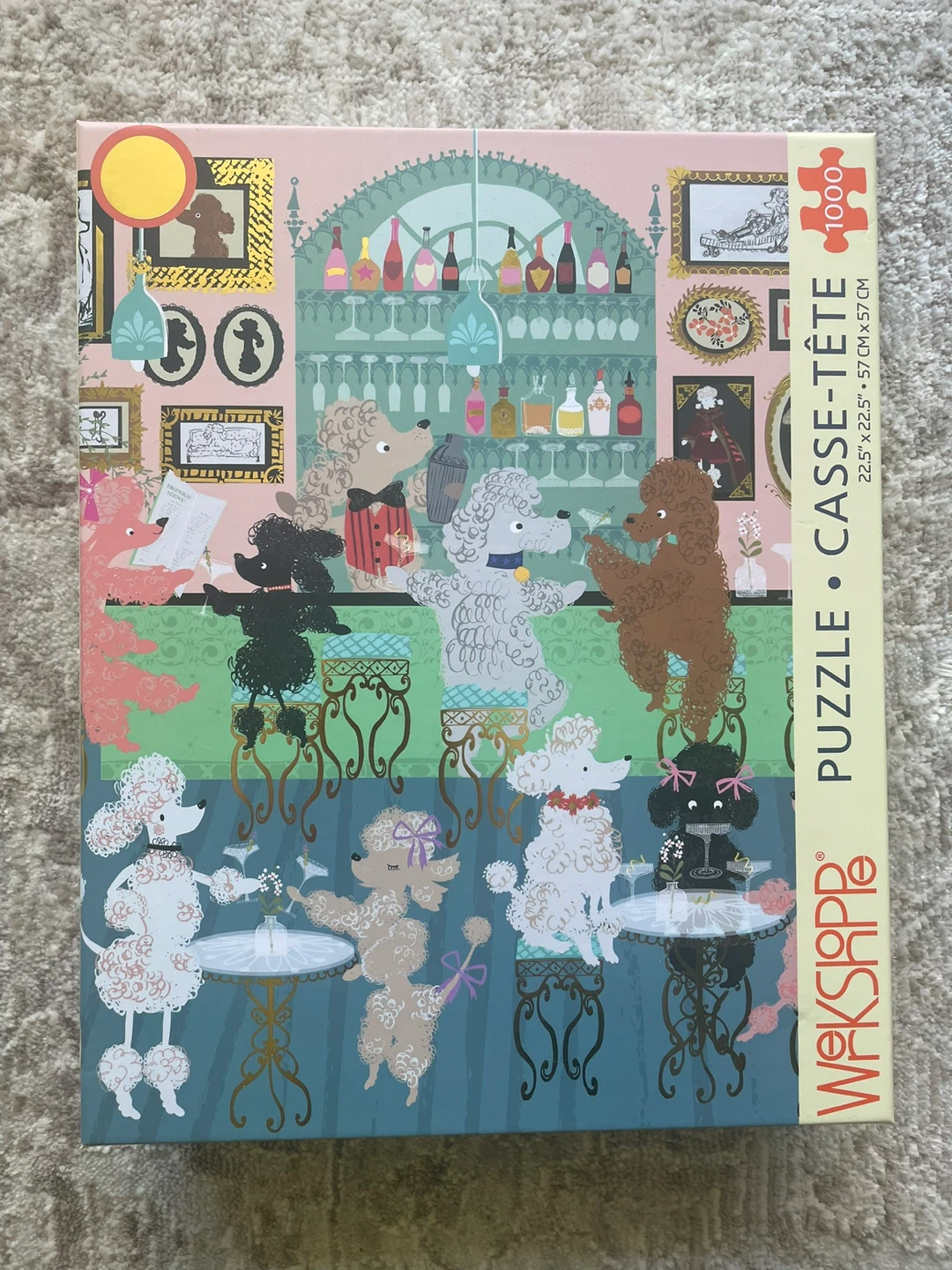 Poodle Bar 1000 Piece Puzzle