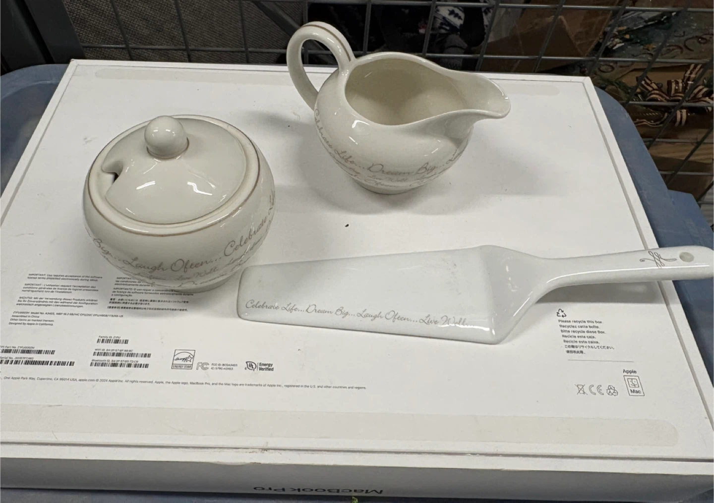Bowring Cream & Sugar Set + Serving Piece - photo 3