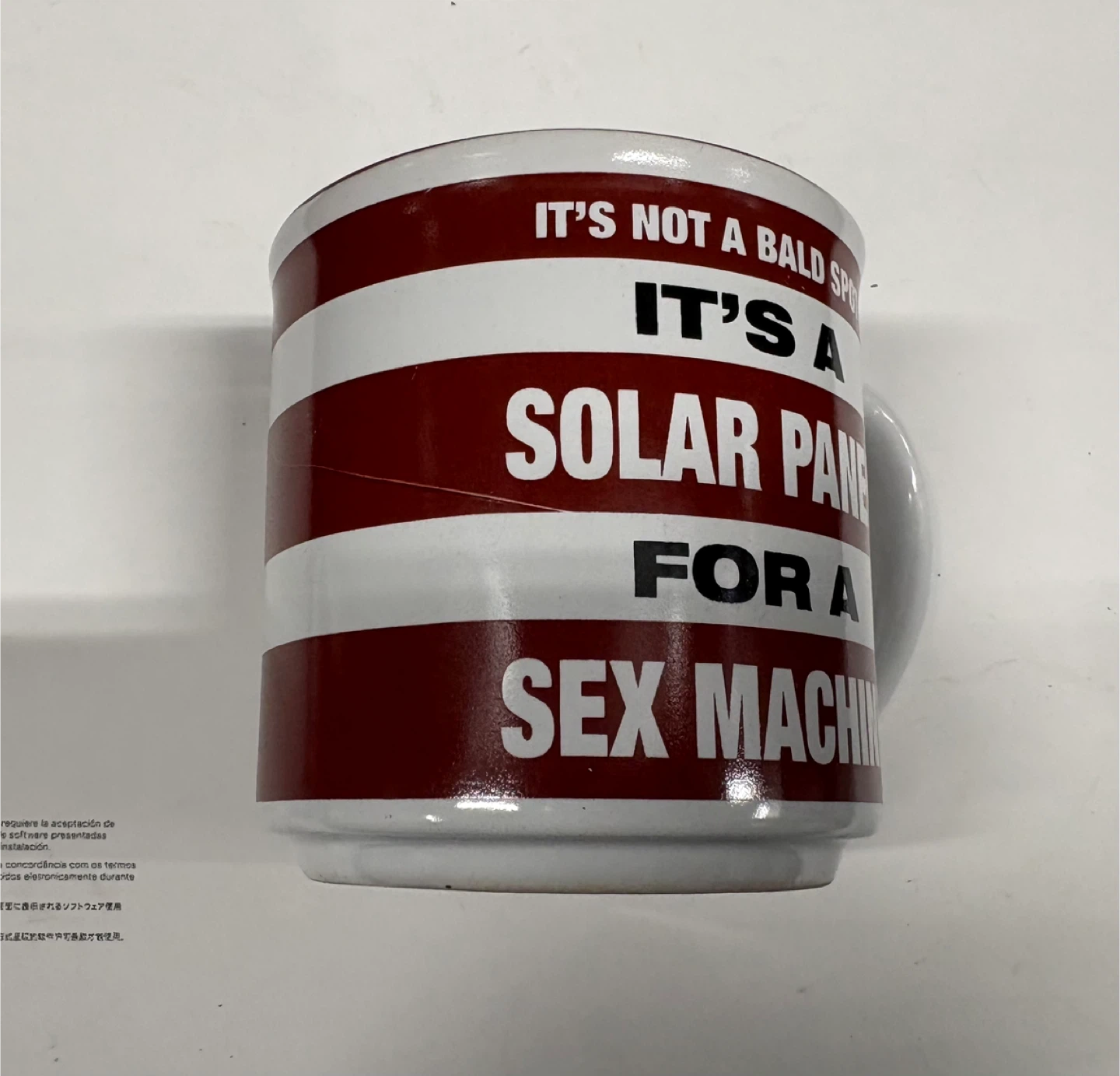 Funny Novelty Mug – “It’s Not a Bald Spot” - photo 4