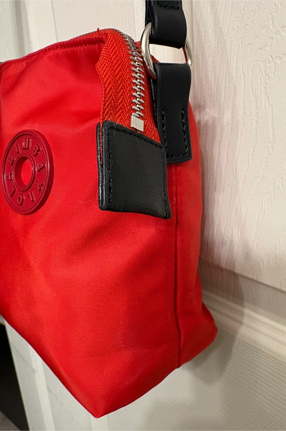 Bimba y Lola Bright Red Nylon Crossbody Bag - photo 4
