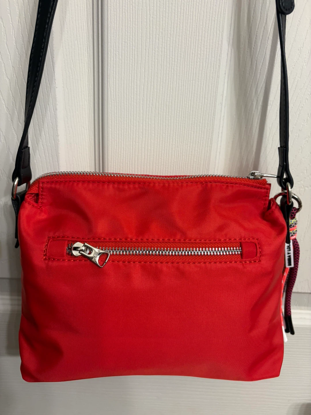 Bimba y Lola Bright Red Nylon Crossbody Bag - photo 5