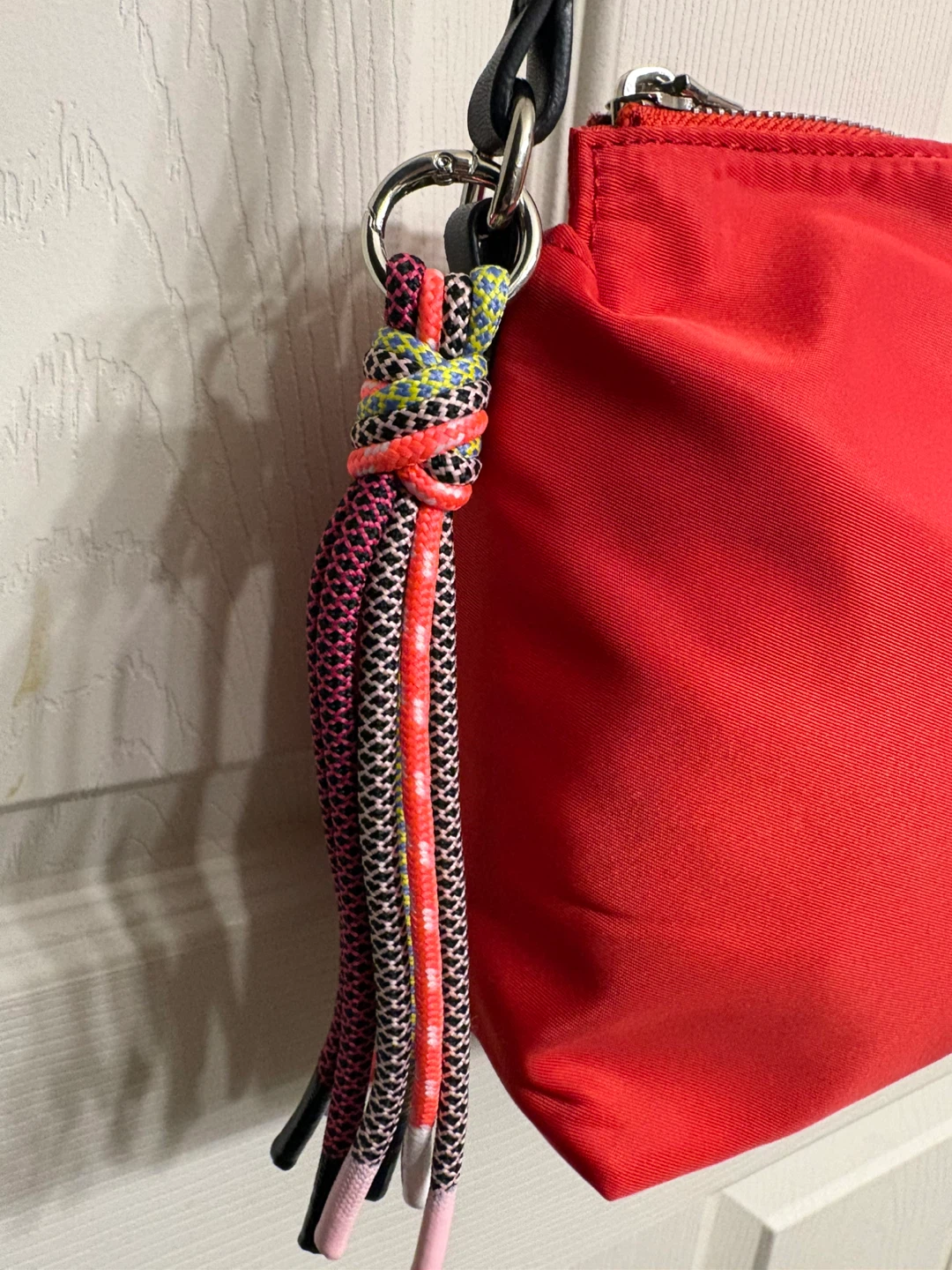 Bimba y Lola Bright Red Nylon Crossbody Bag - photo 3