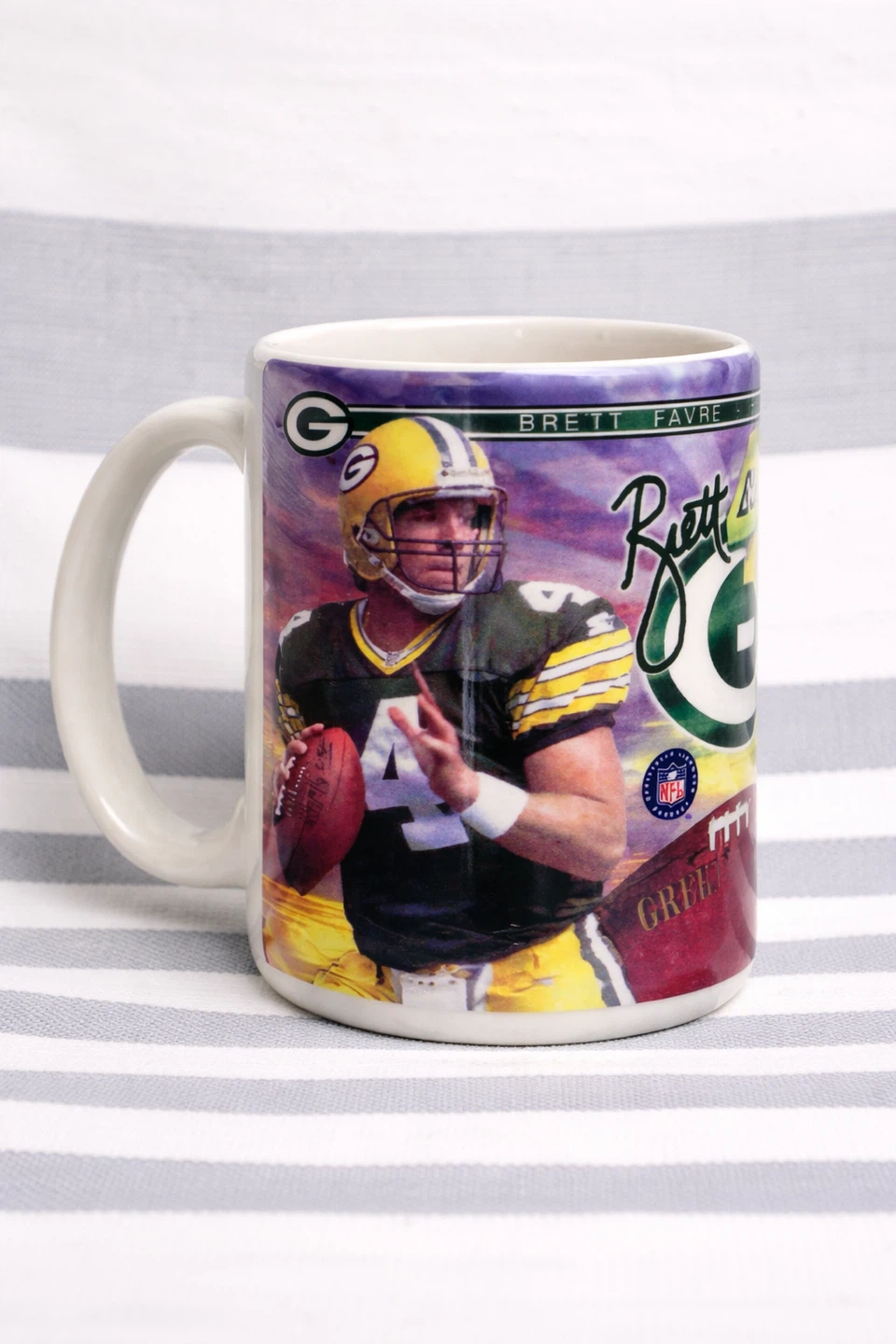 Green Bay Football Fan Mug – Brett Favre