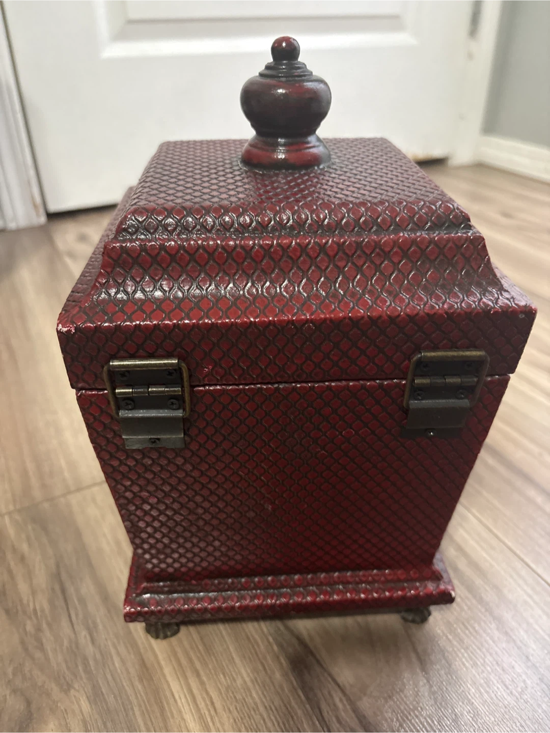Decorative Storage Box with Clock - photo 4