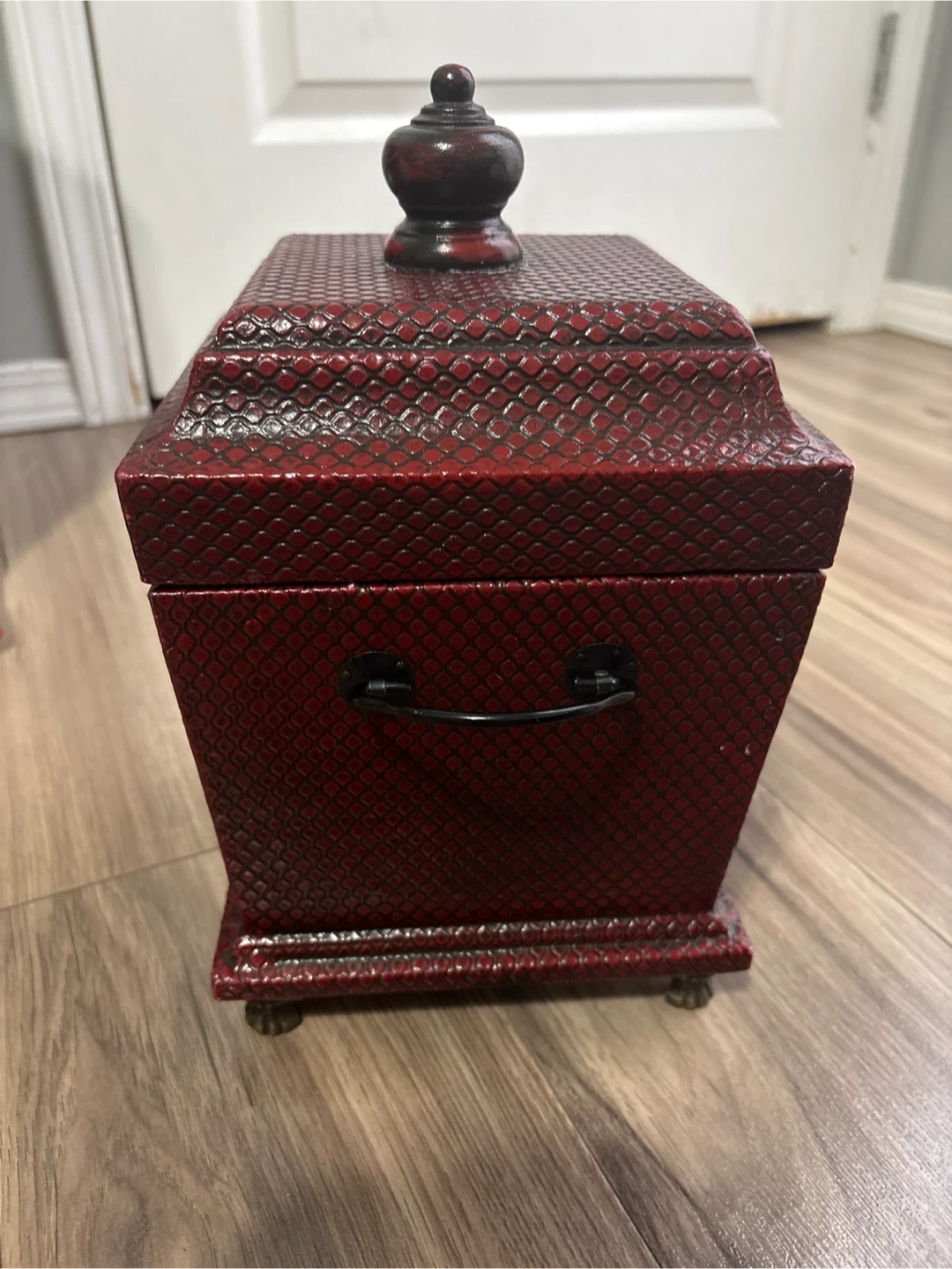 Decorative Storage Box with Clock - photo 3