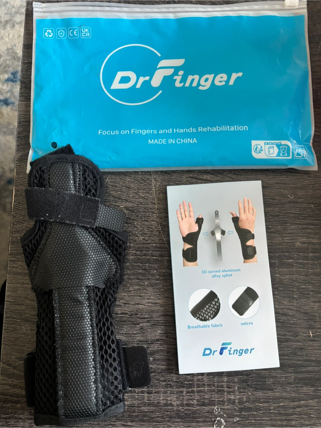 DrFinger Thumb Spica Splint