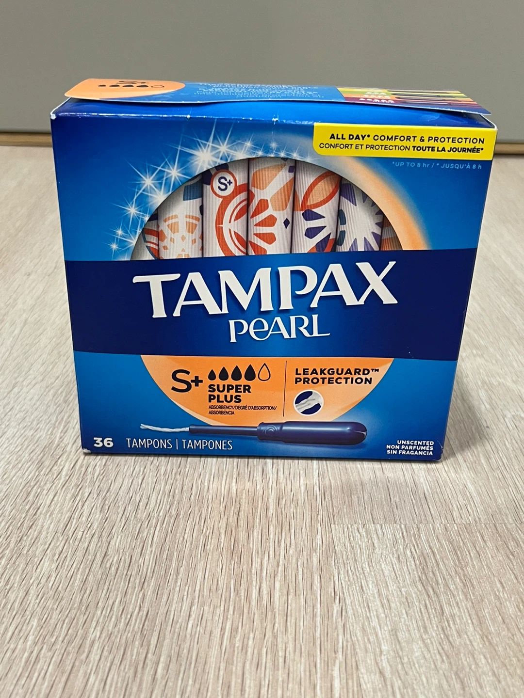 NEW Tampax Pearl Super Plus Tampons, 36 Count
