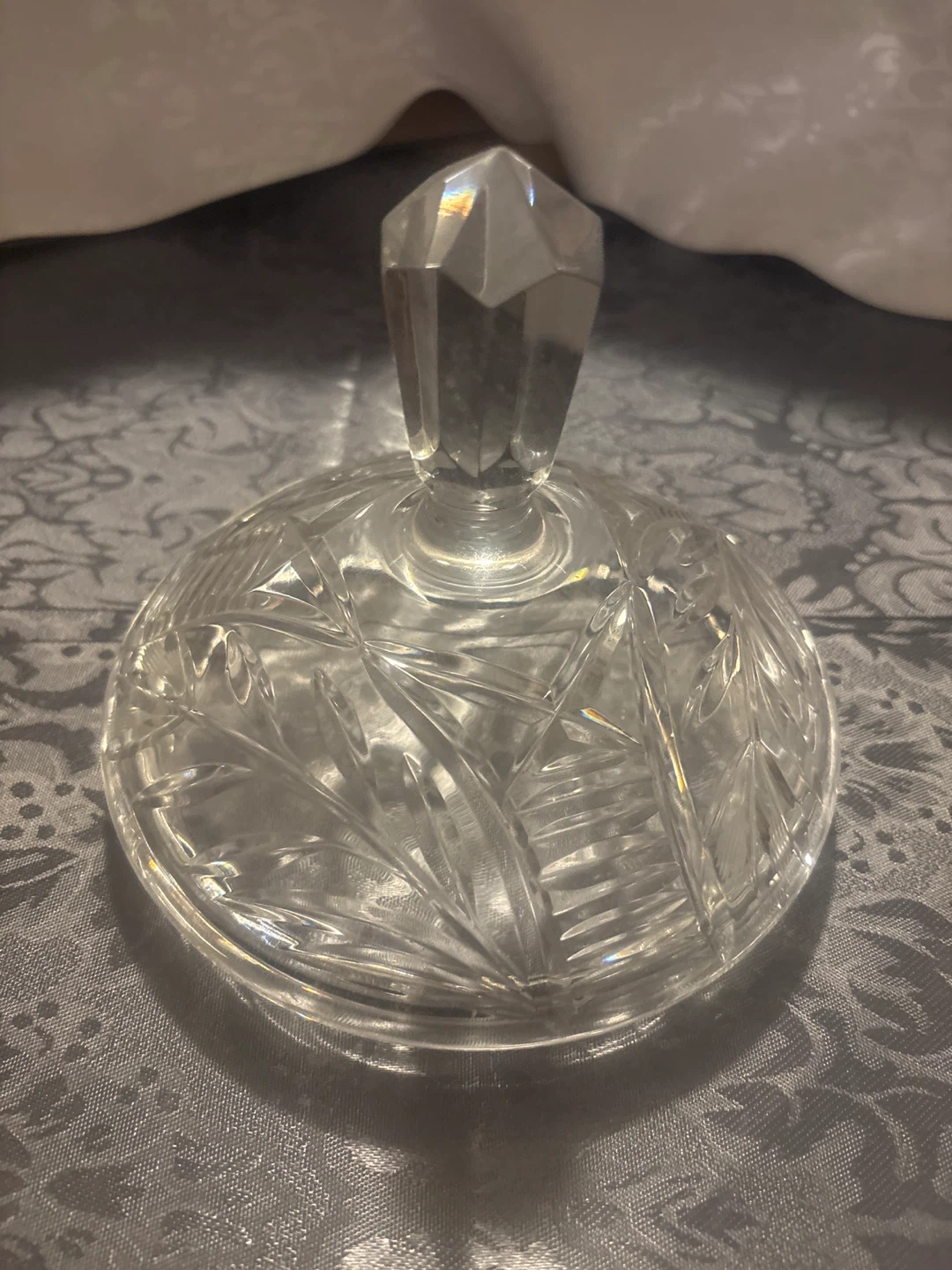 Crystal Trinket Dish with Lid - photo 3