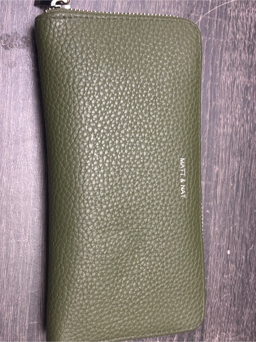Matt & Nat Olive Green Wallet