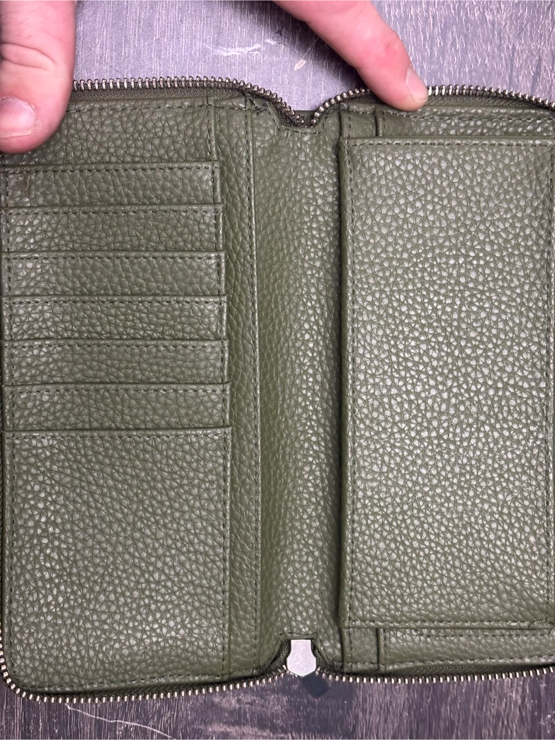 Matt & Nat Olive Green Wallet - photo 2