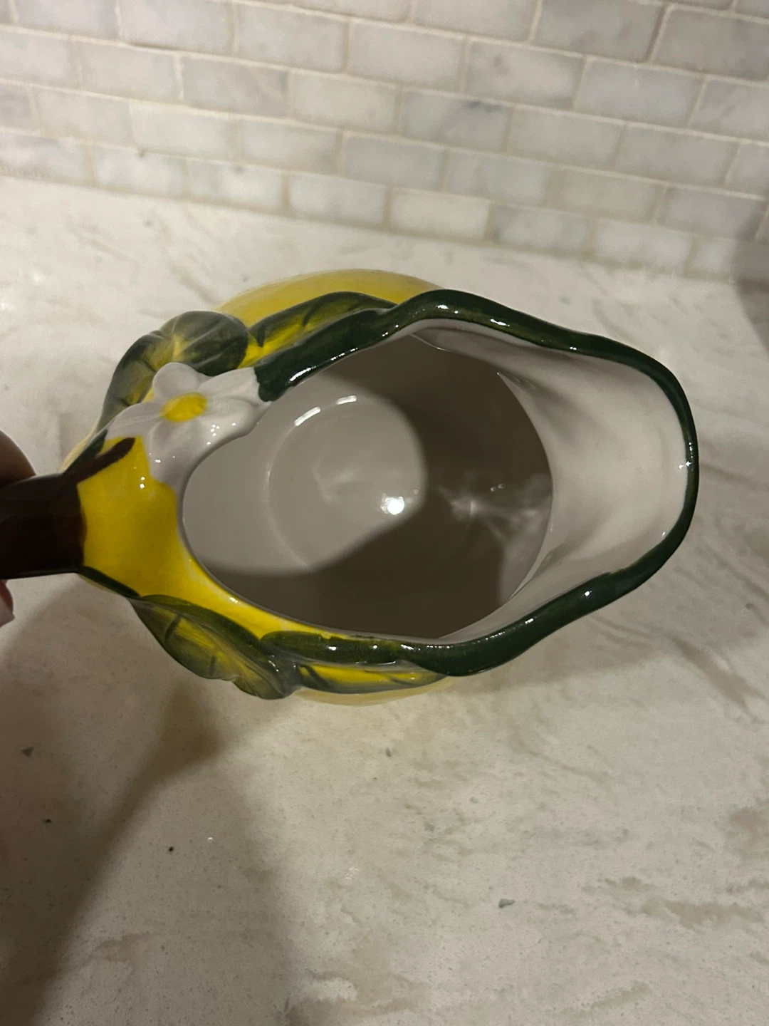 Ceramic Lemon Pitcher - photo 3
