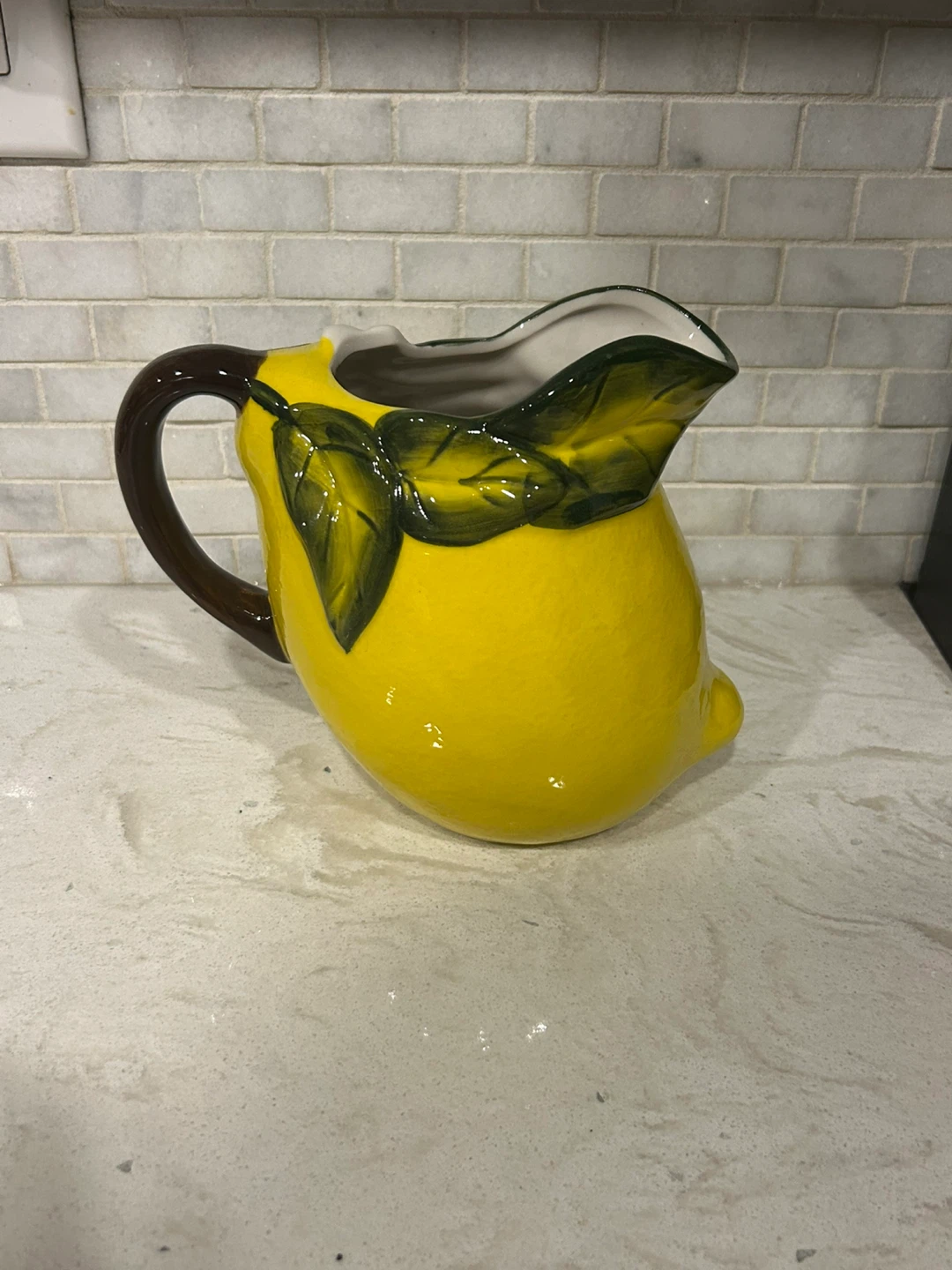Ceramic Lemon Pitcher - photo 2