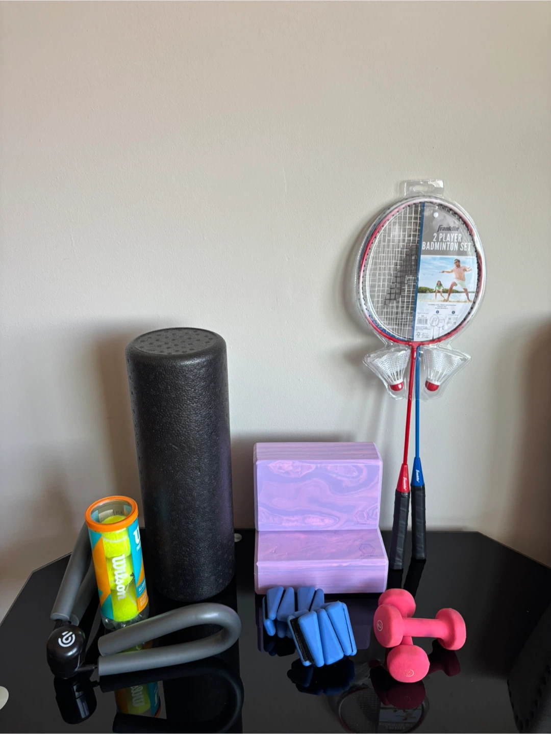 Franklin 2 Player Badminton Set and Fitness Accessories