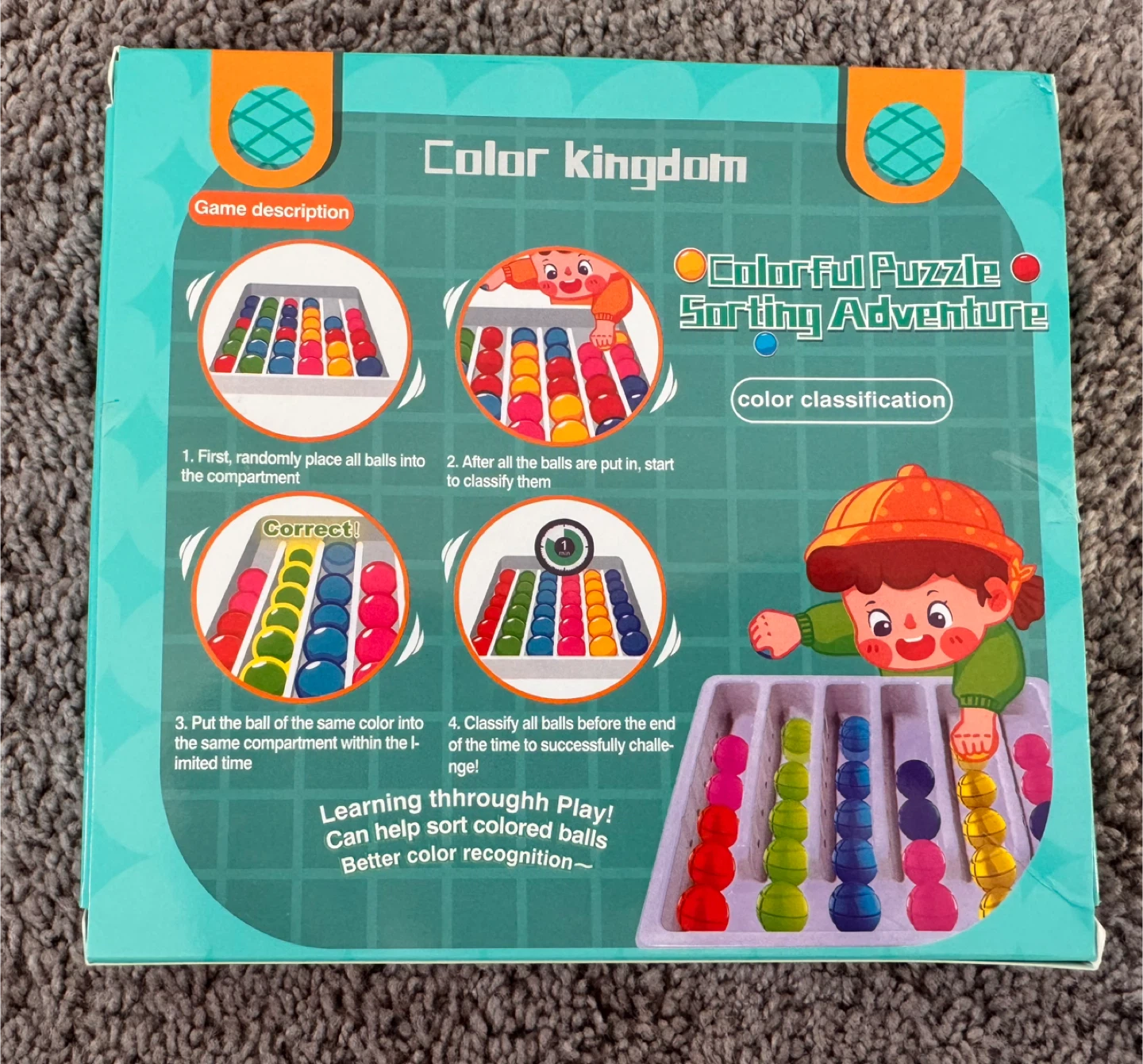 Colour Sorting Toy - photo 2