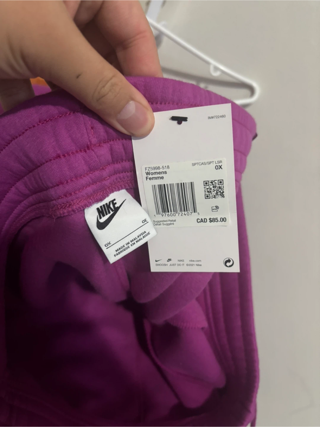 Nike cuffed oversized sweatpants - photo 3