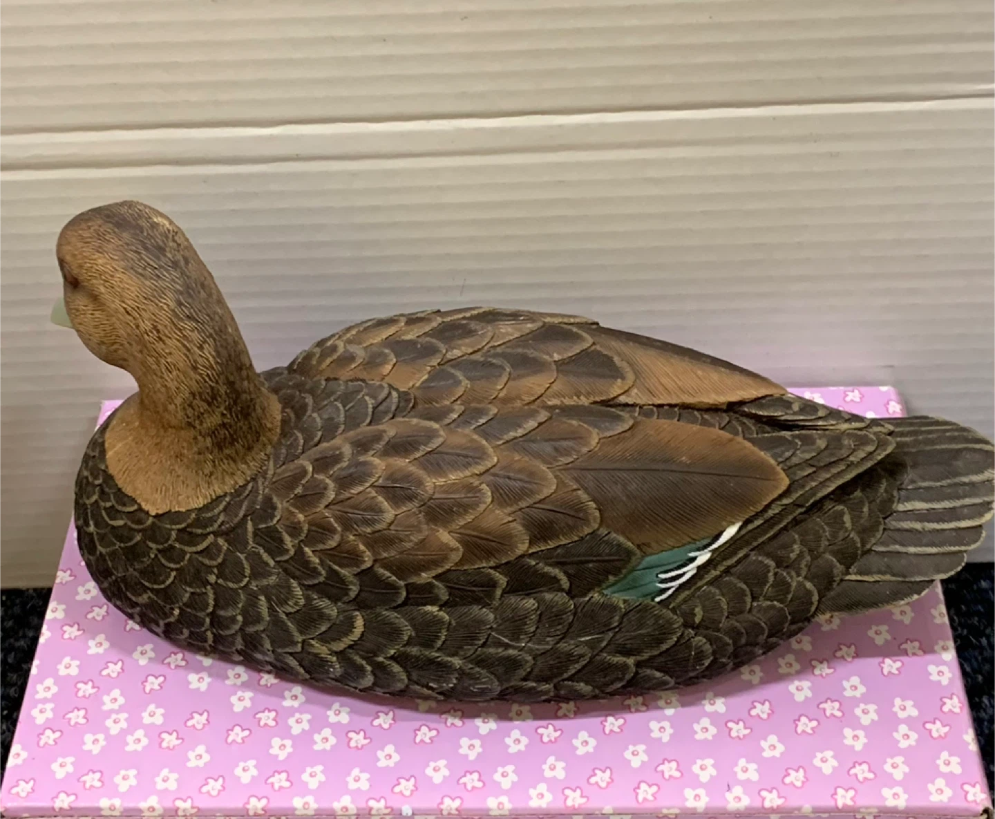 Duck Decoy Figurine – Realistic Rustic Home Decor - photo 2