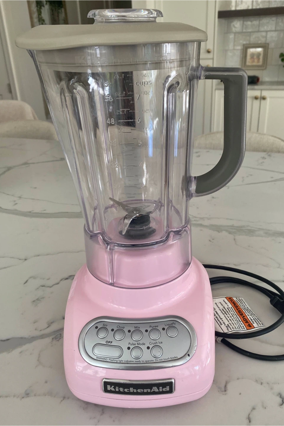 ⭐️⭐️⭐️PINK  BREAST CANCER Kitchen Aid blender⭐️⭐️⭐️ - photo 2
