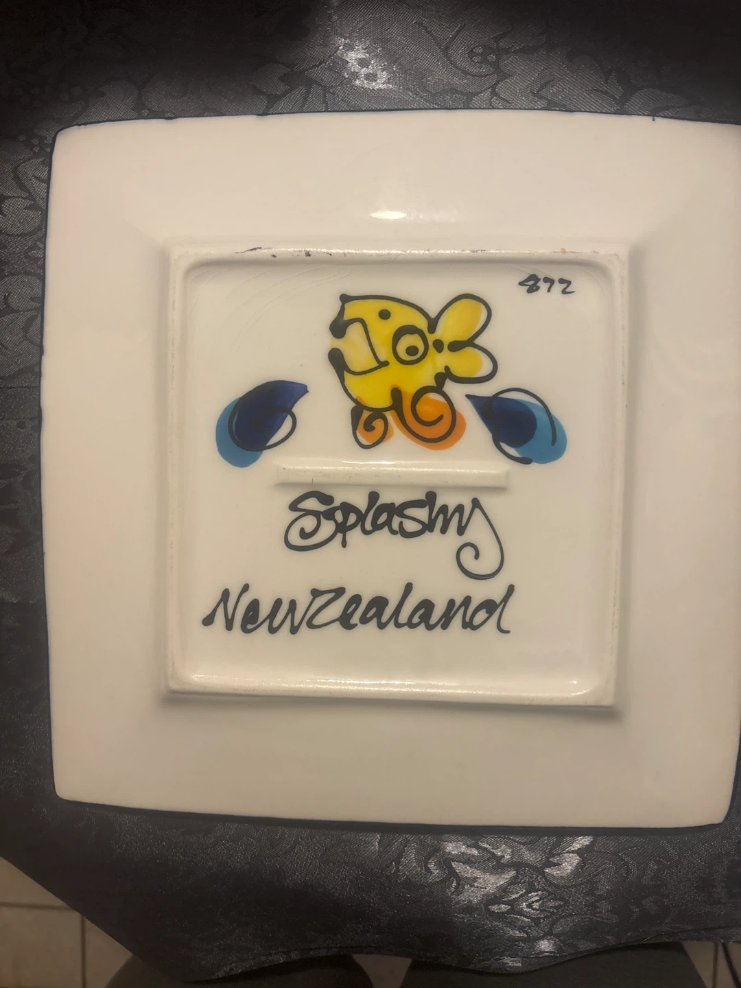 Splashy New Zealand Decorative Plate - photo 2