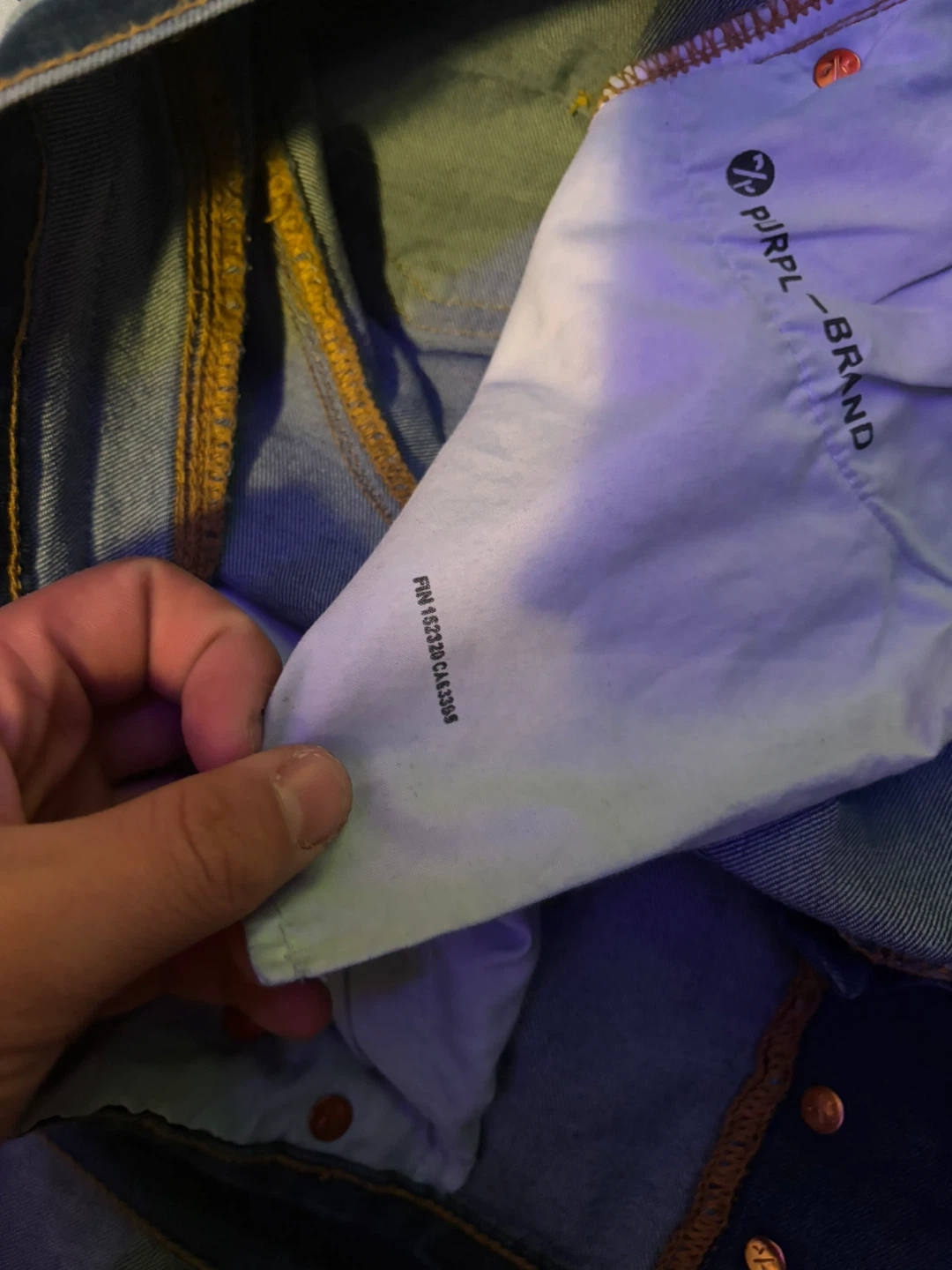 Purple Brand Dropped Fit Jeans - photo 5