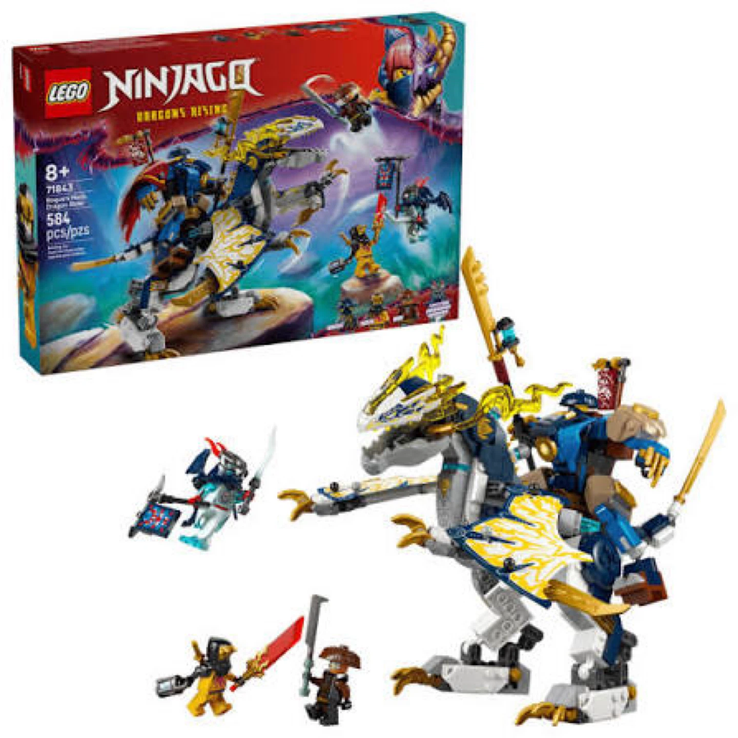 LEGO NINJAGO 71843 Dragon Race Dragon Mechanic