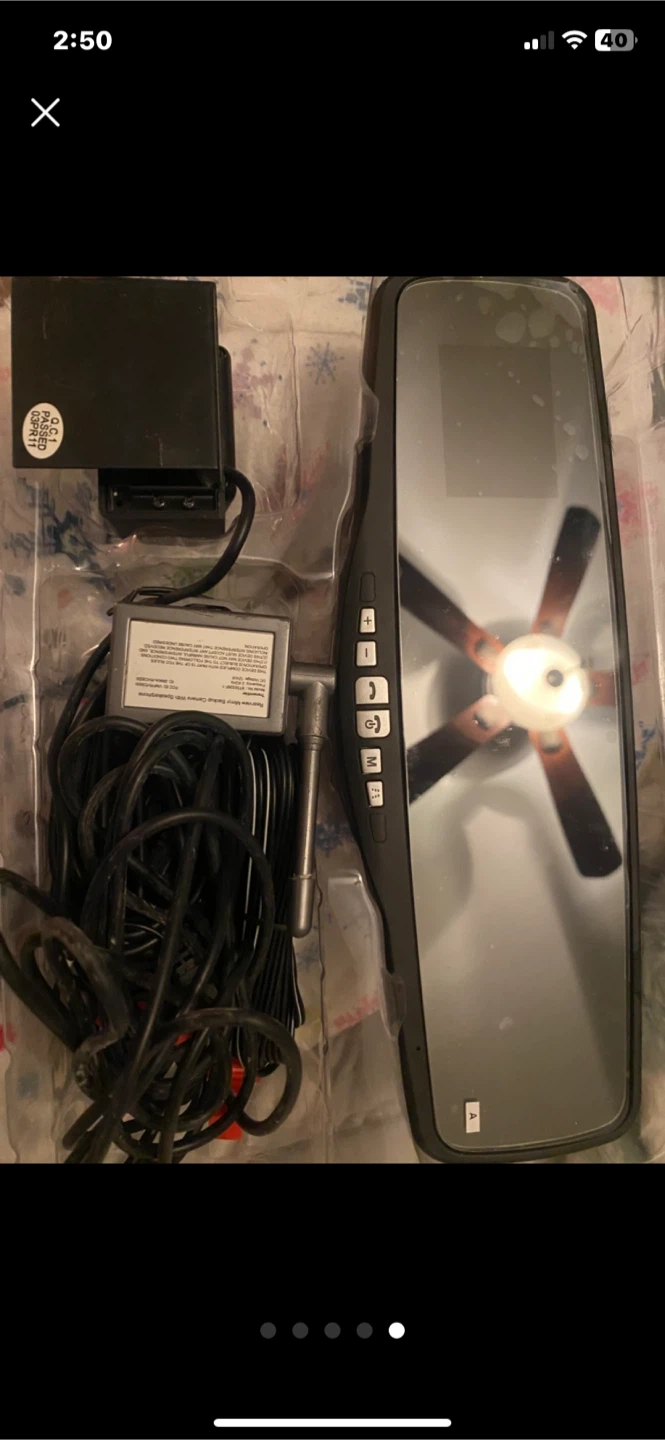 Yada Backup Camera & Speakerphone Rearview Mirror - photo 3