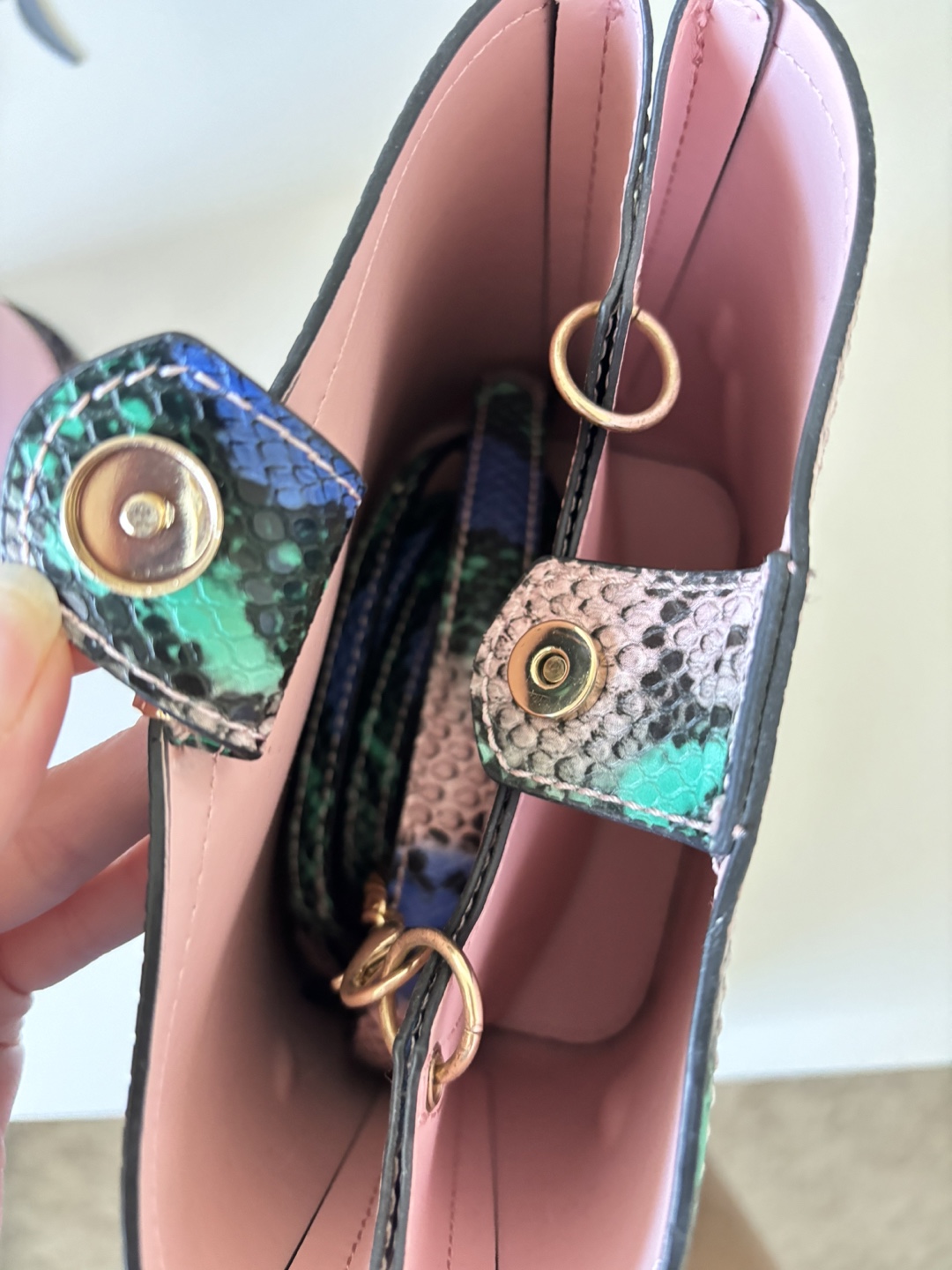 ALDO Snake Print Bag - photo 2