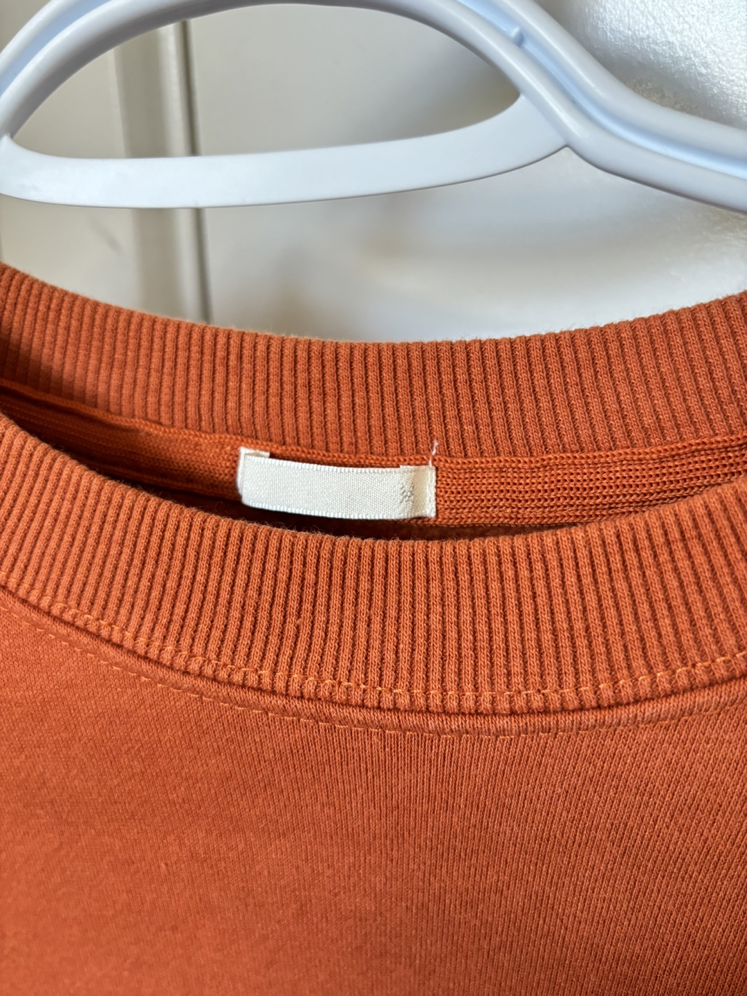 Orange Crewneck Sweatshirt - Size S - photo 2