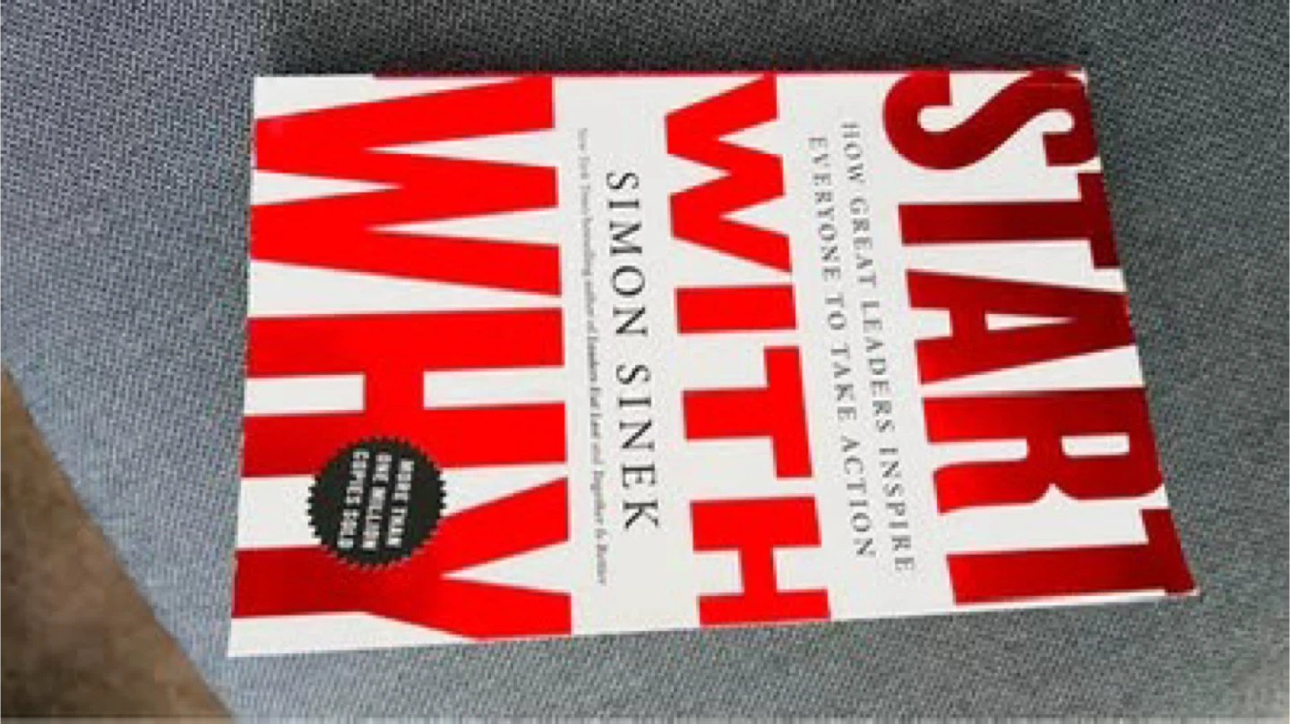 Start With Why by Simon Sinek Book